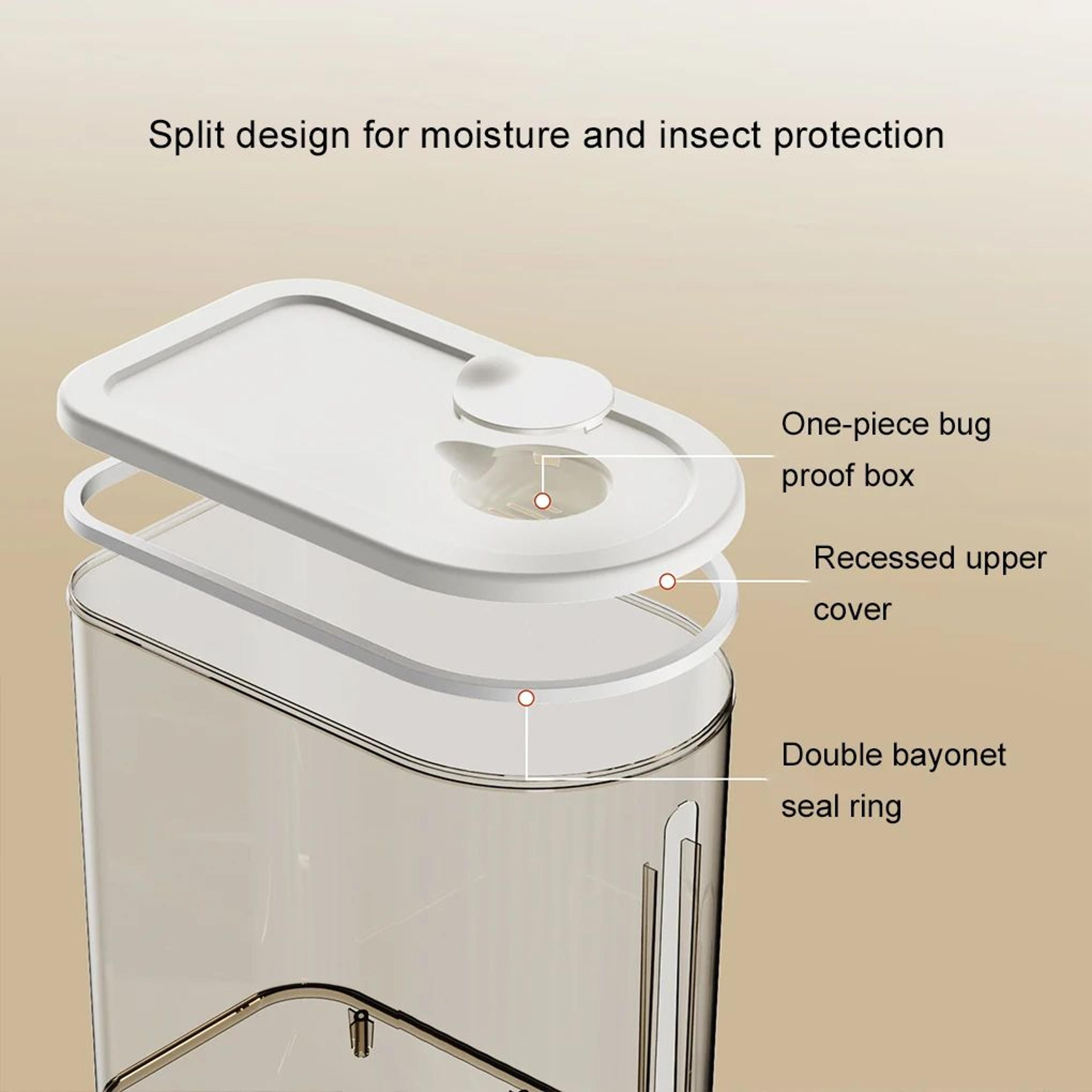 Automatic Rice And Grain Storage Dispenser Container 2