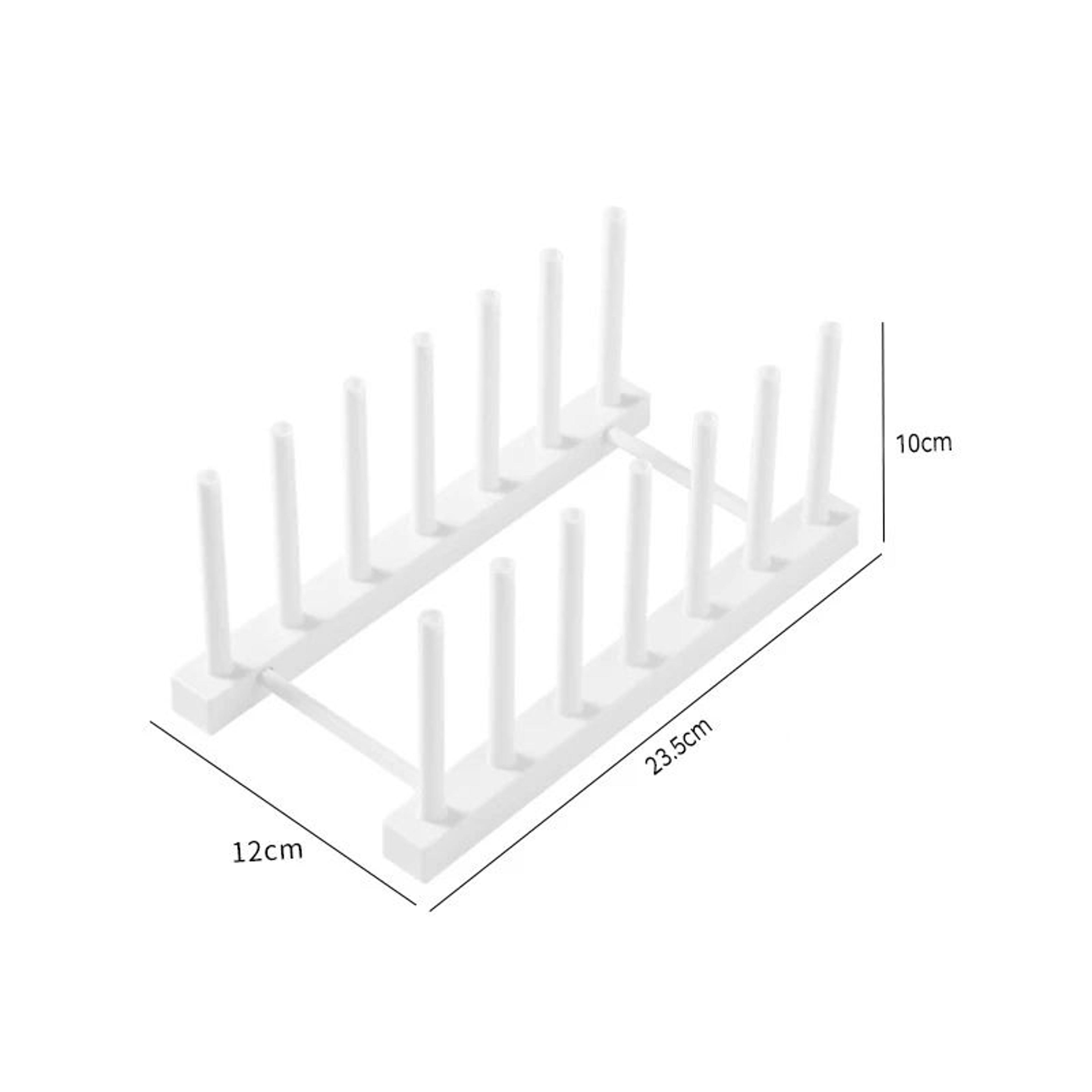 Detachable Dish Drainer And Pot Lid Storage Rack 6