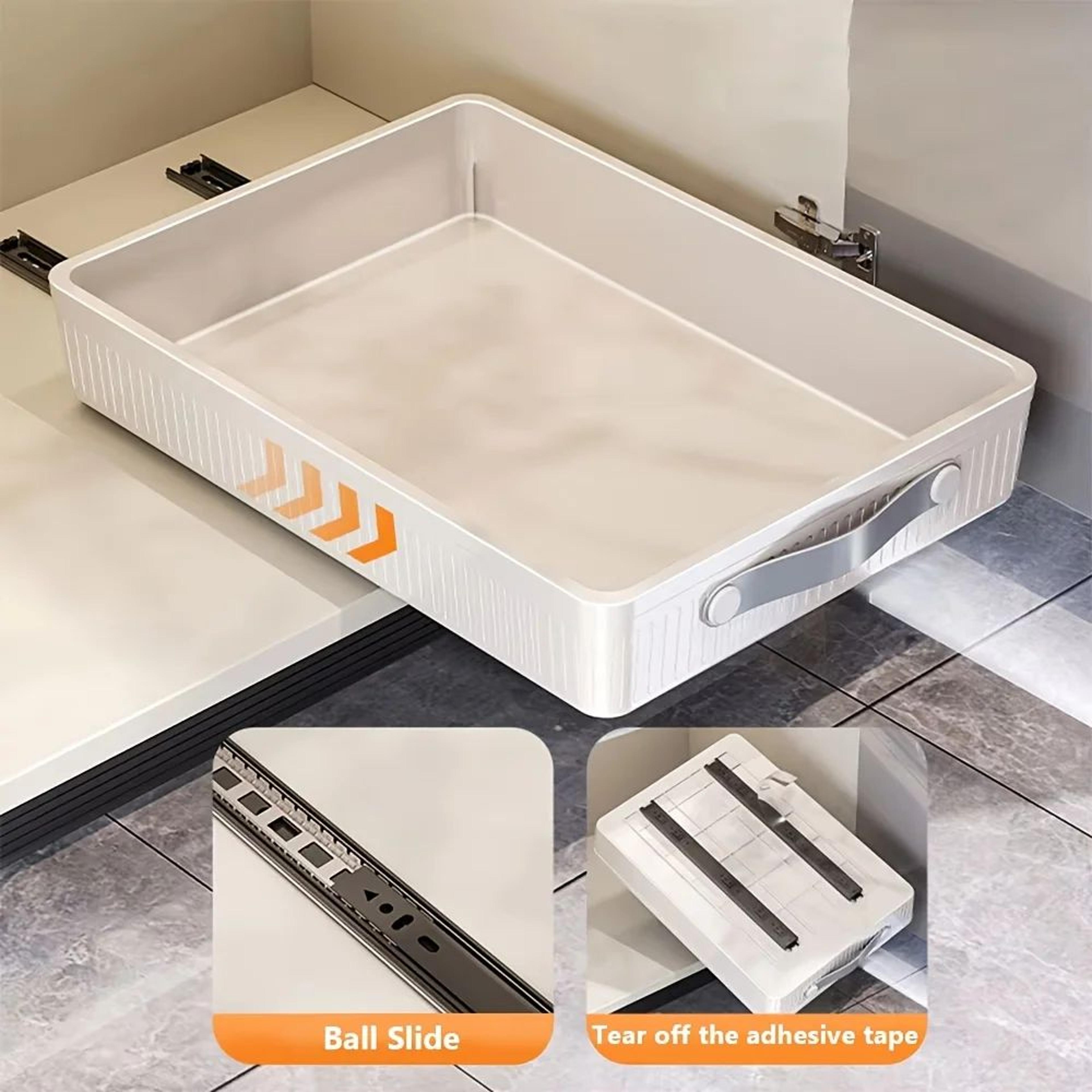 Pull Out Cabinet Storage Organizer Tray 4