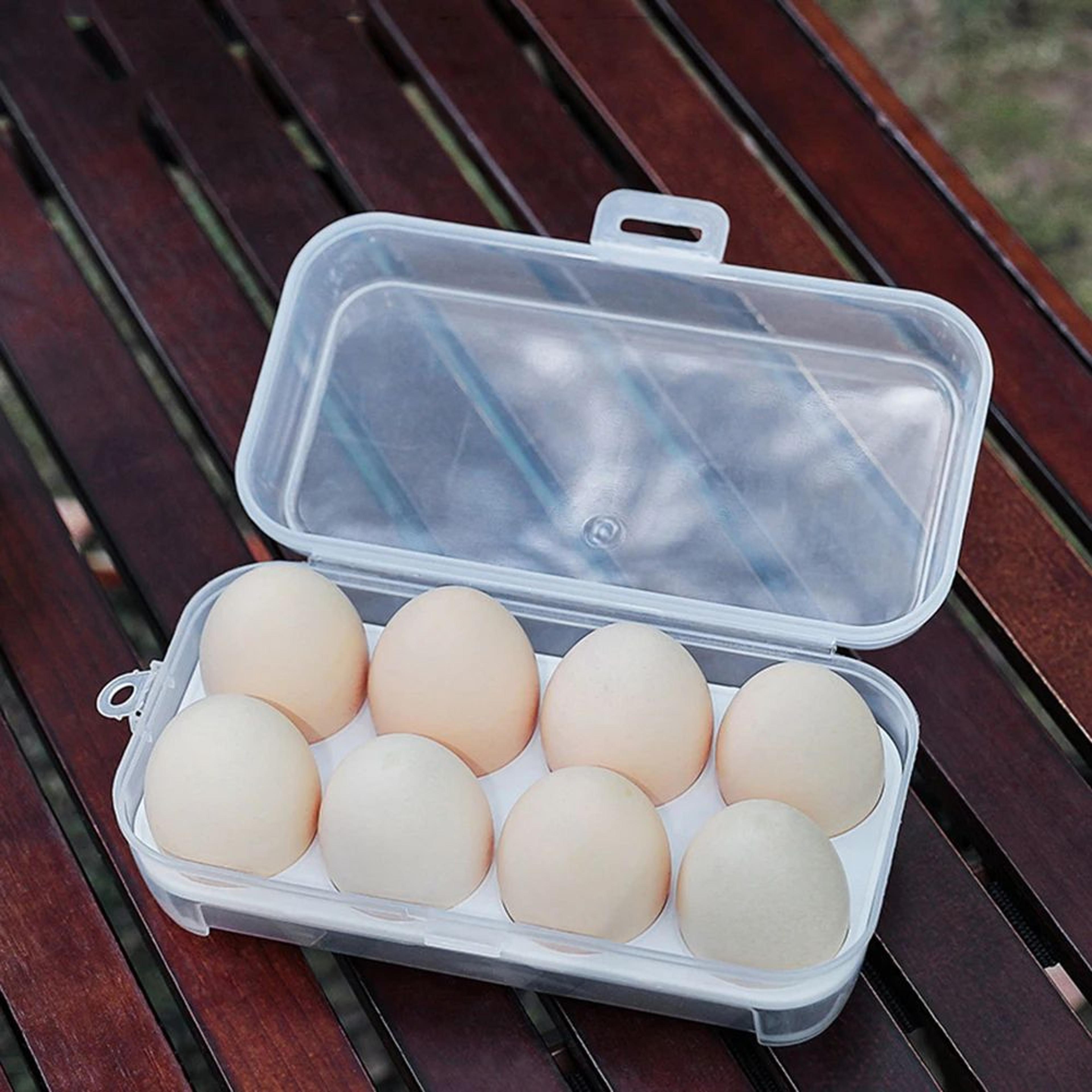 Transparent Egg Storage Box With Lid 1