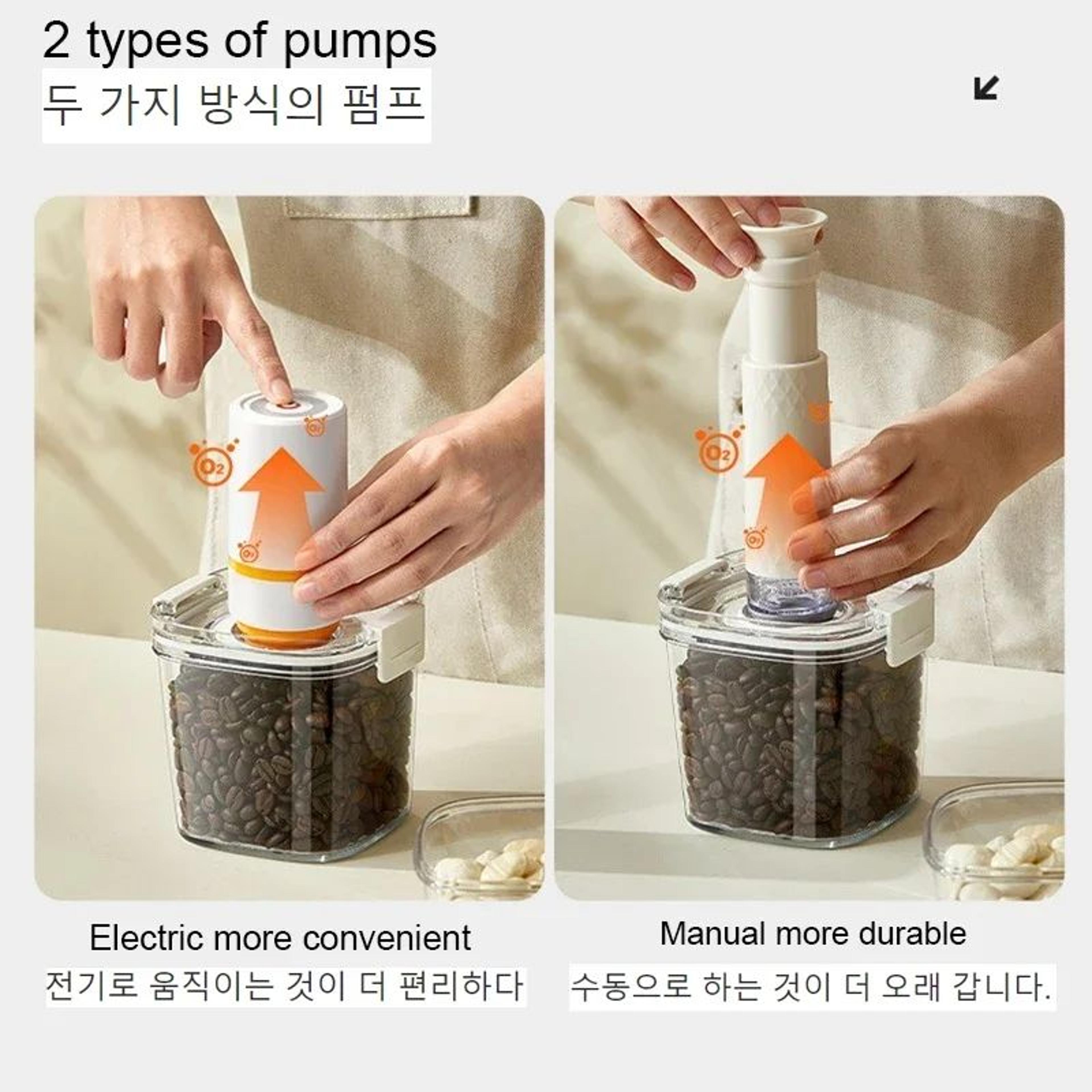 Vacuum Sealed Coffee Bean Storage Canister 3