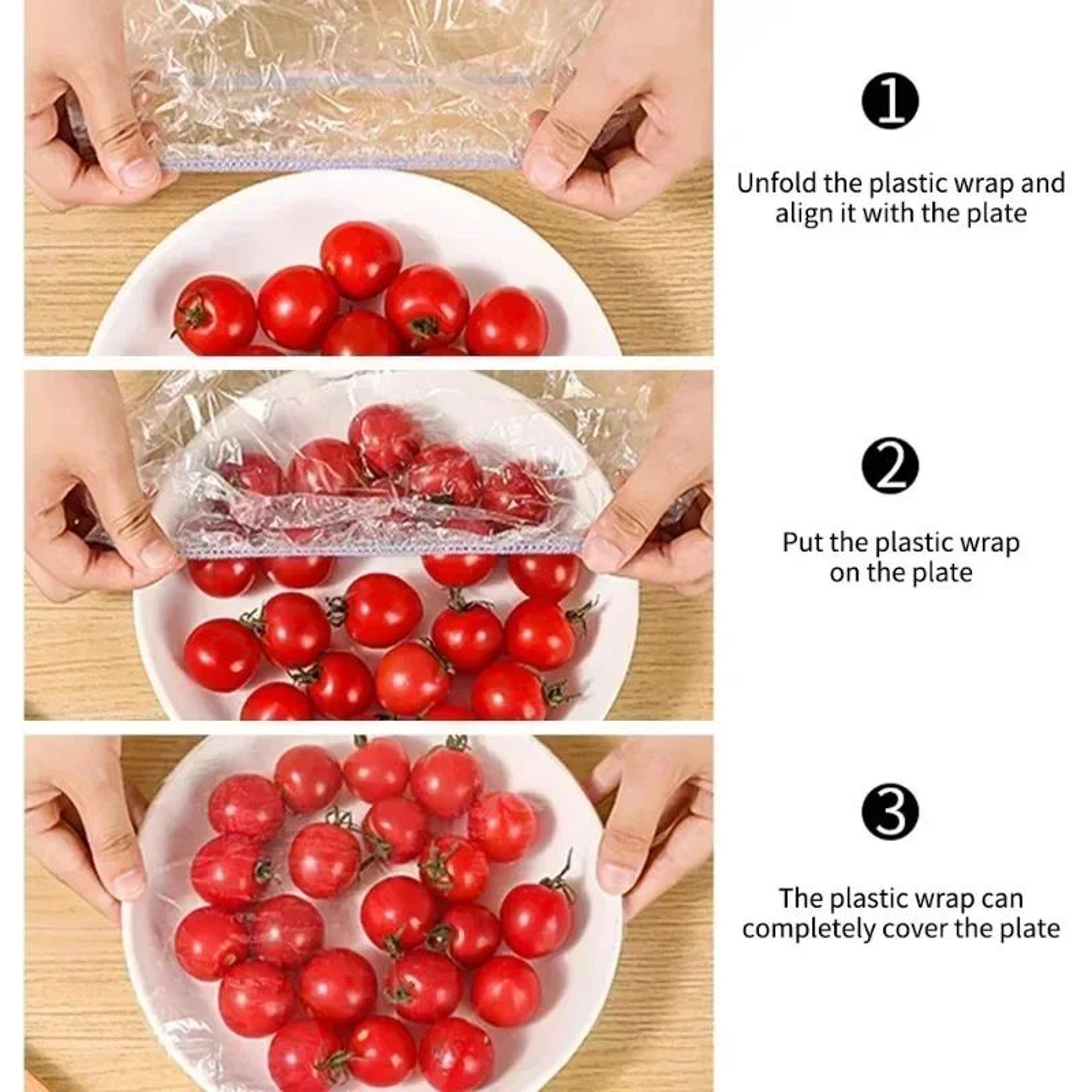 Disposable Elastic Food Covers For Bowls And Plates 5