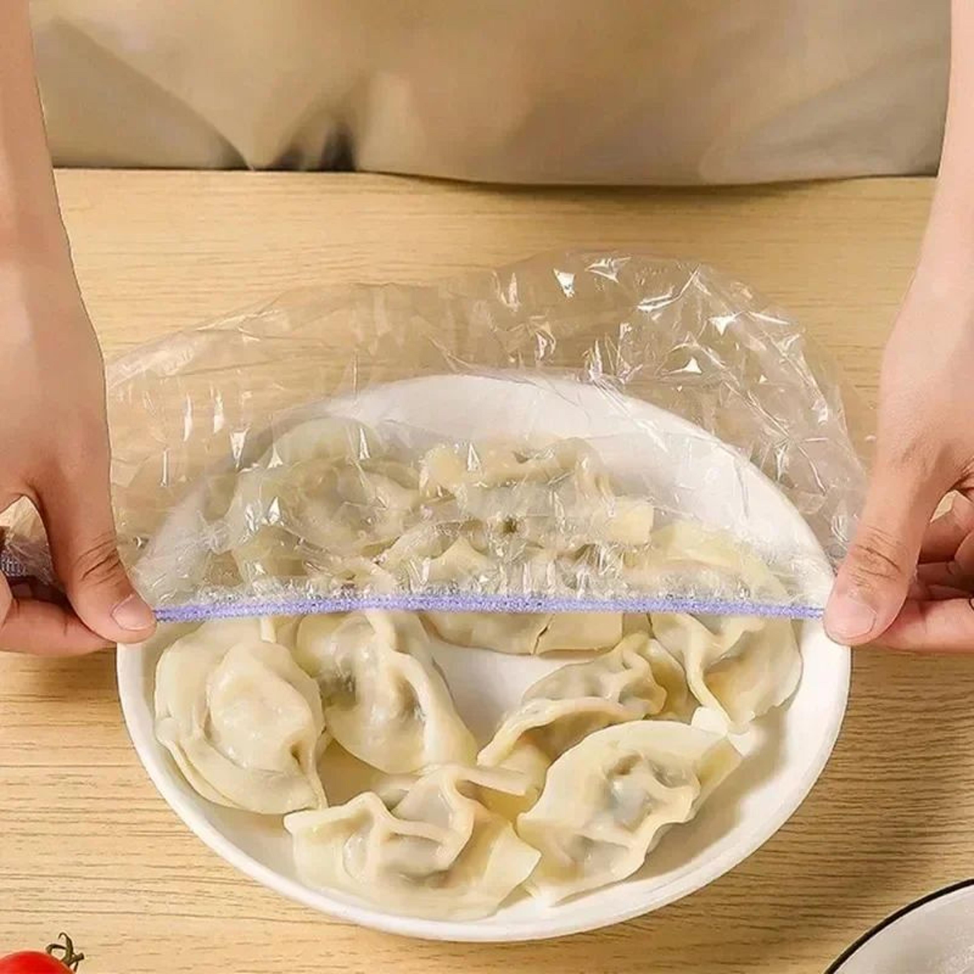 Disposable Elastic Food Covers For Bowls And Plates 7
