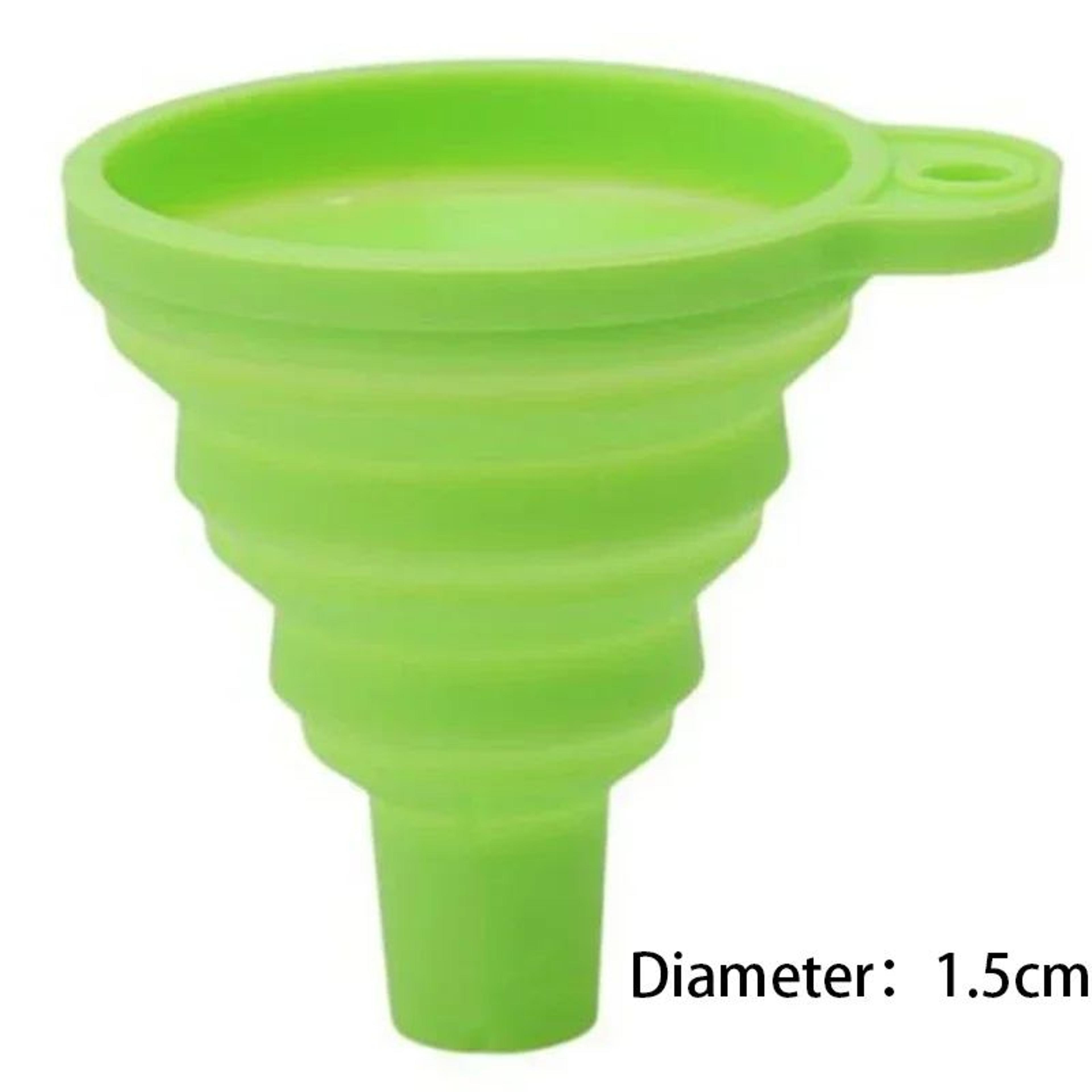 Collapsible Silicone Mini Funnel For Fuel And Liquids 6