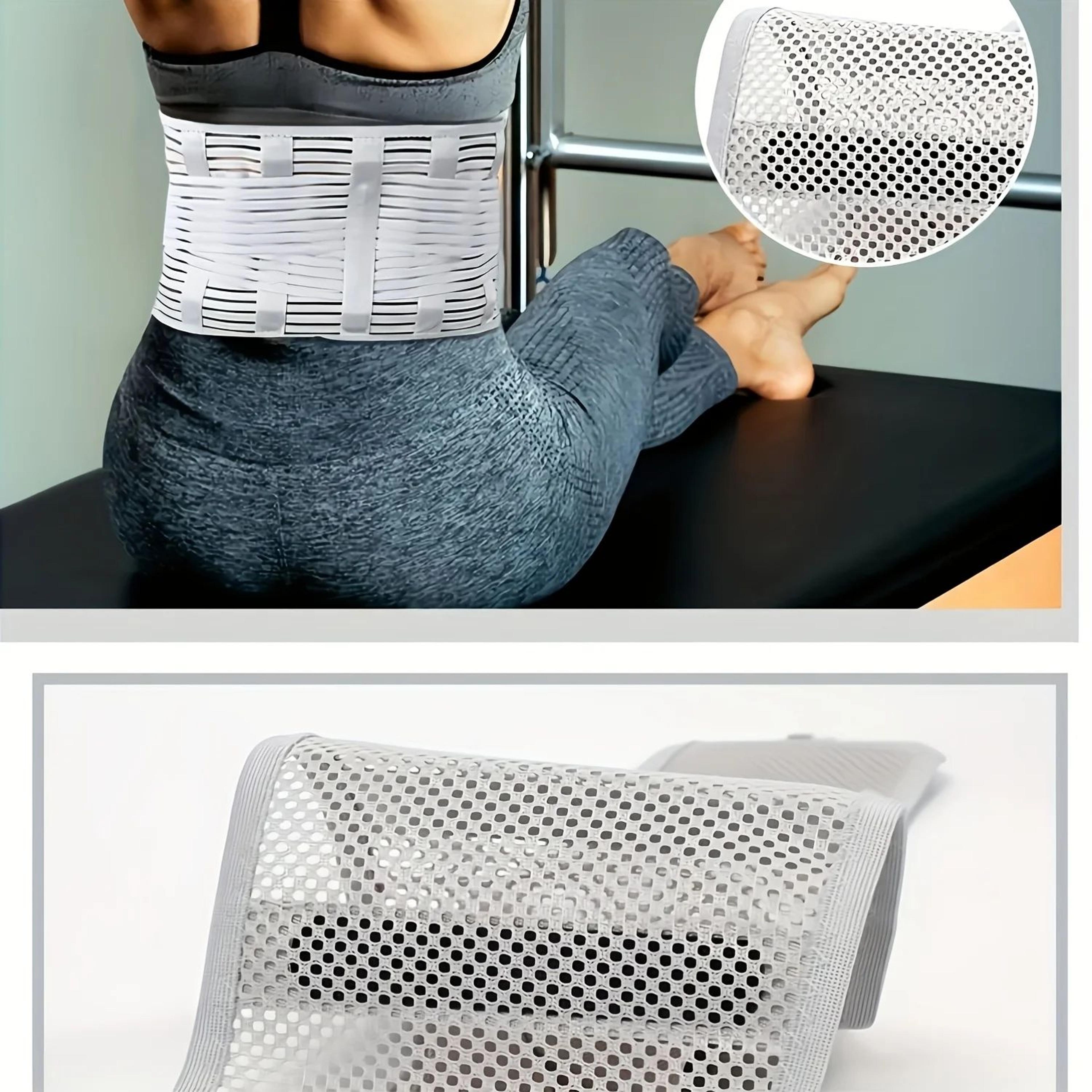 Reinforced Compression Waist Support Belt With Breathable Mesh 4