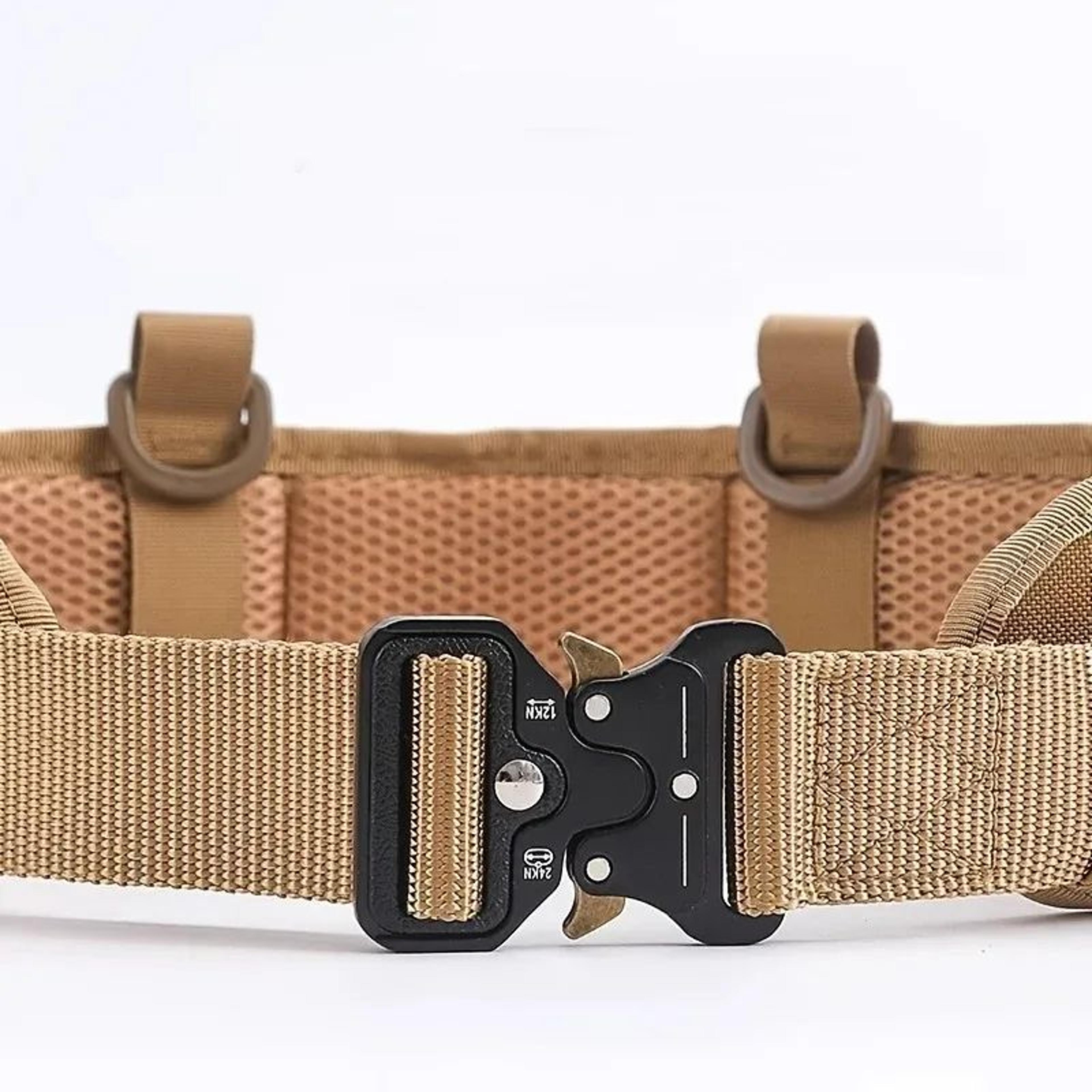 Ultra Breathable Tactical Nylon Waist Belt With Quick Adjust 1