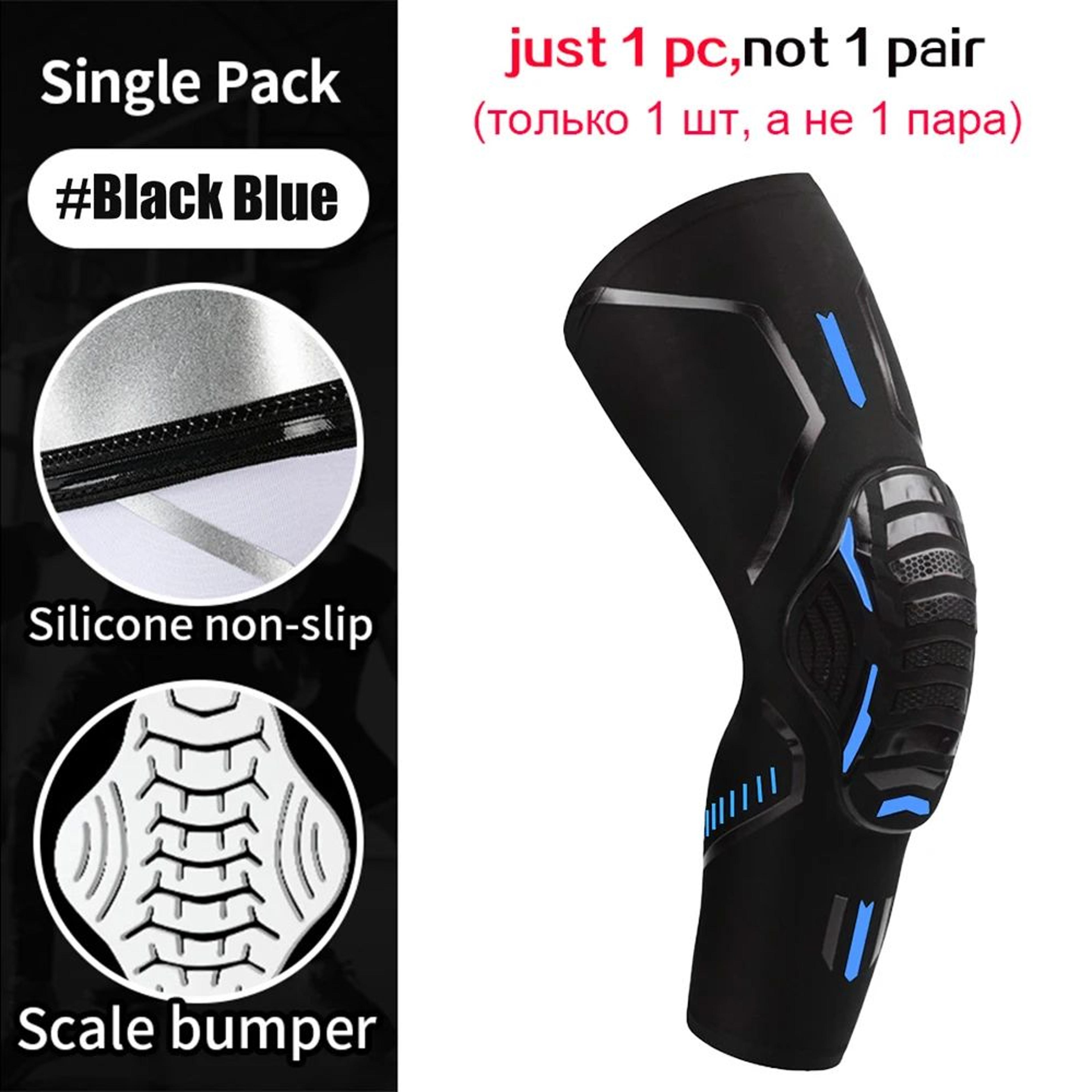 Sports Compression Knee Support Sleeve With Shock Absorbing Pad 7