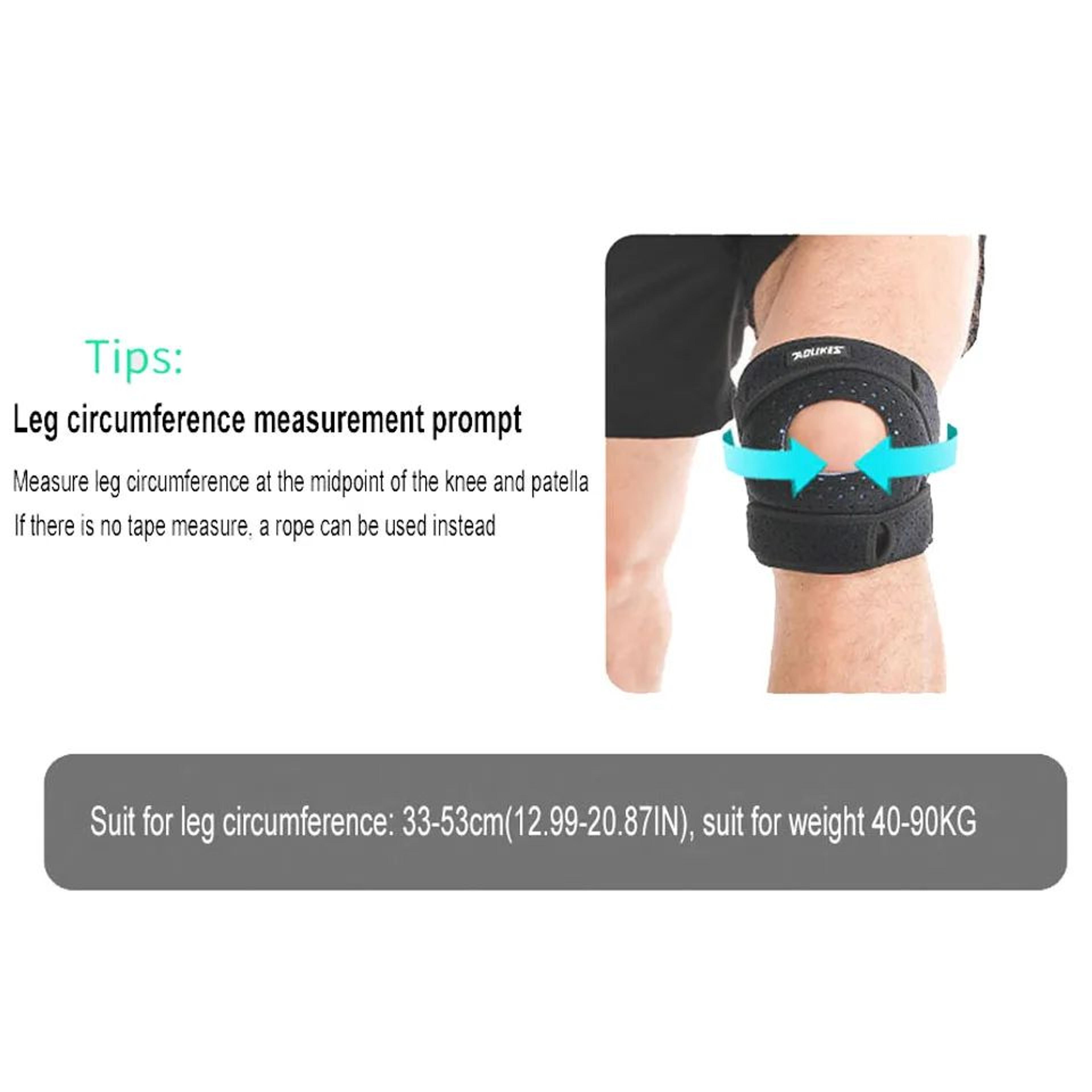 AOLIKES Patella Knee Support Strap With Gel Pad For Sports And Daily Use 5