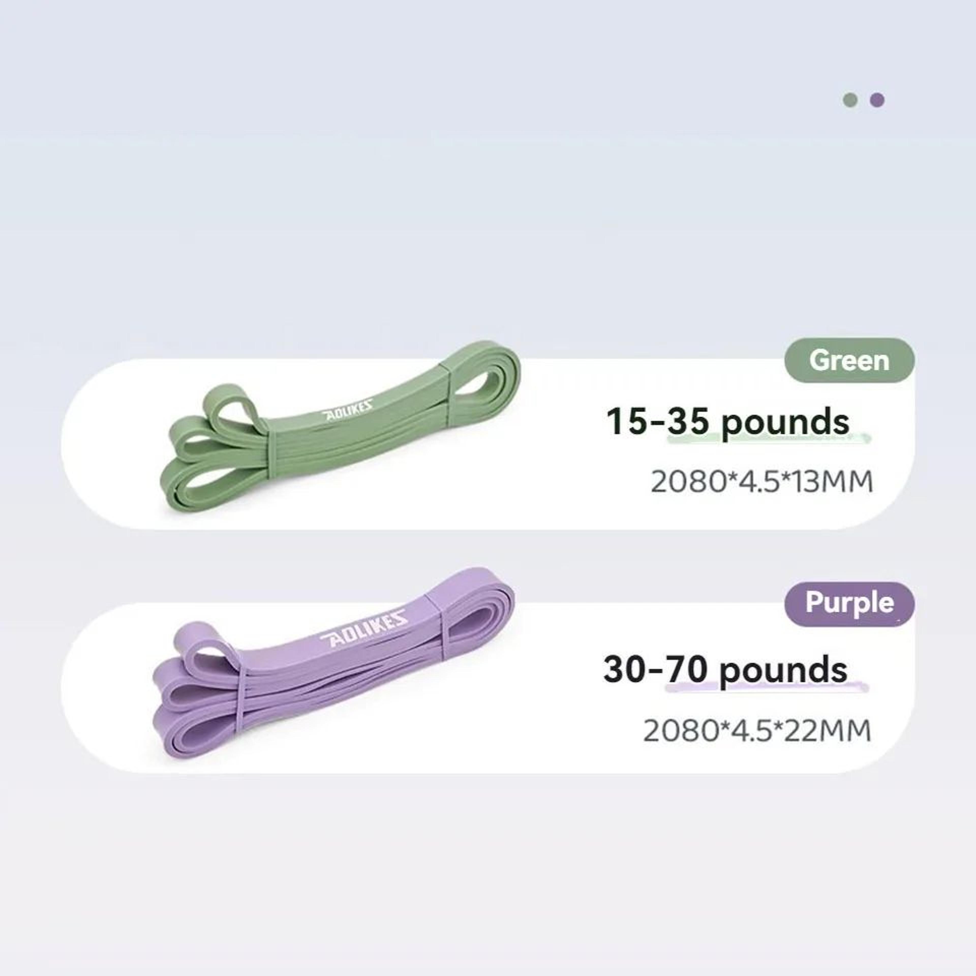 AOLIKES Pull Up Resistance Bands For Strength Training And Fitness 12