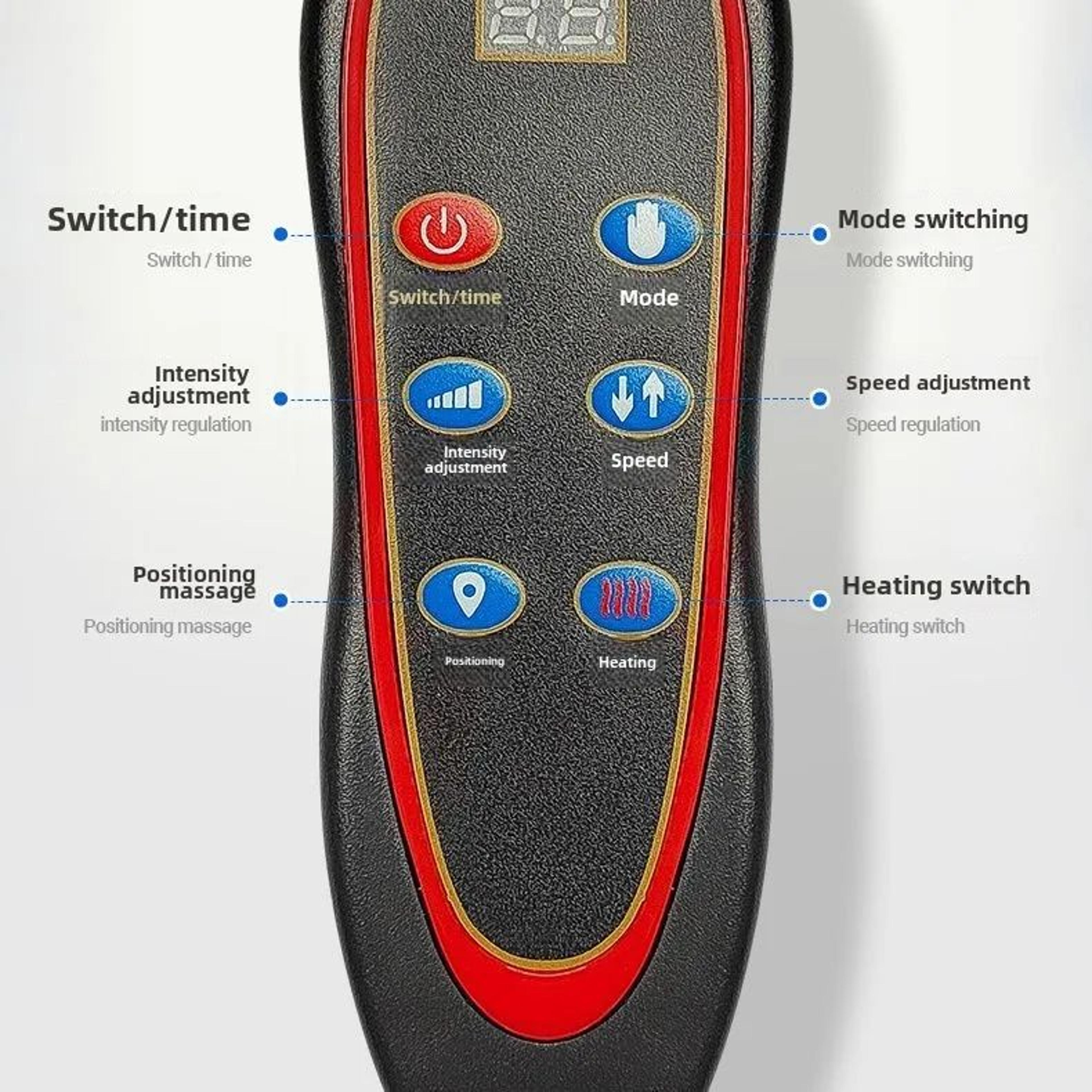Multifunctional Full Body Massage Mattress With Lumbar Traction 4