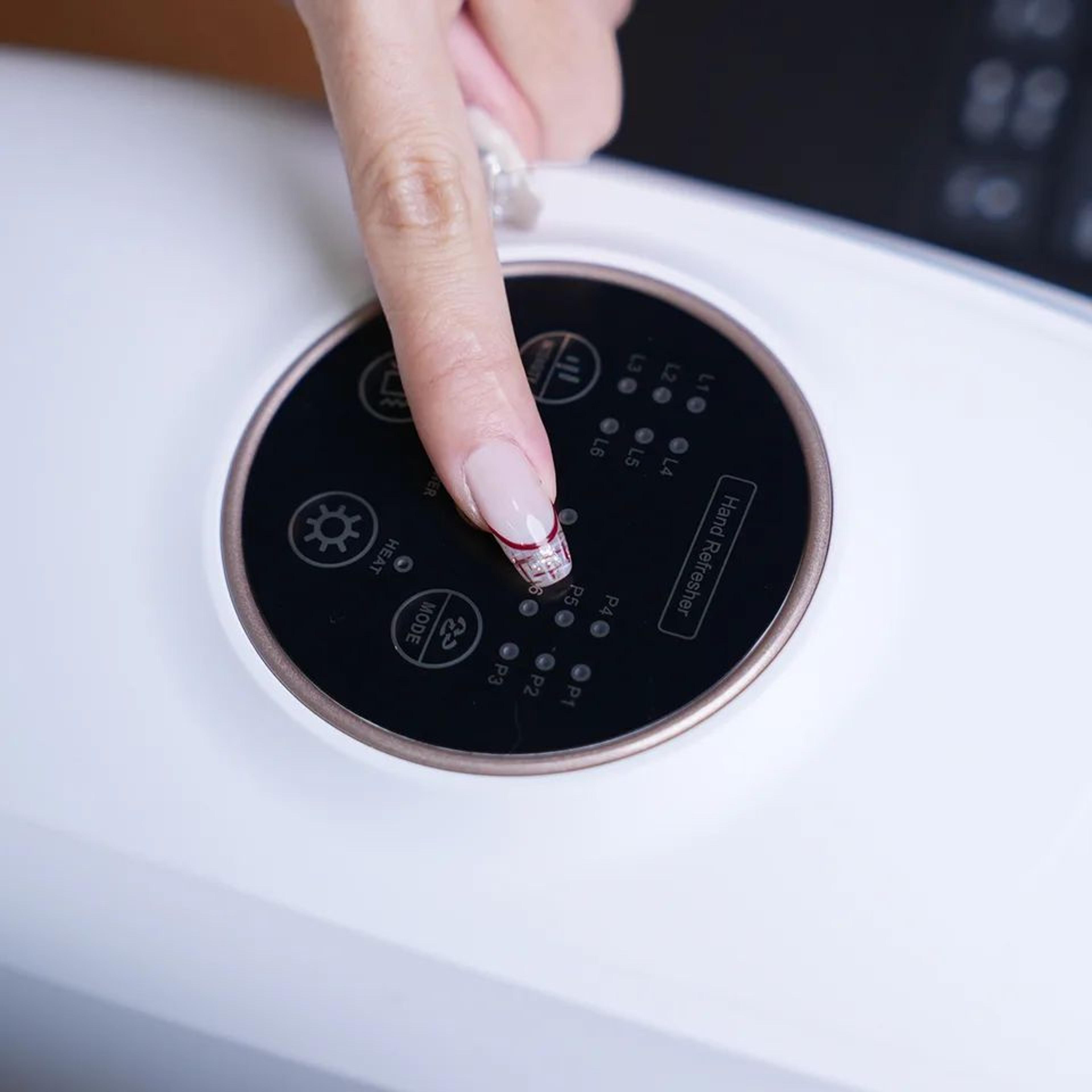 Portable Electric Hand Massager With Heat And Air Compression 5