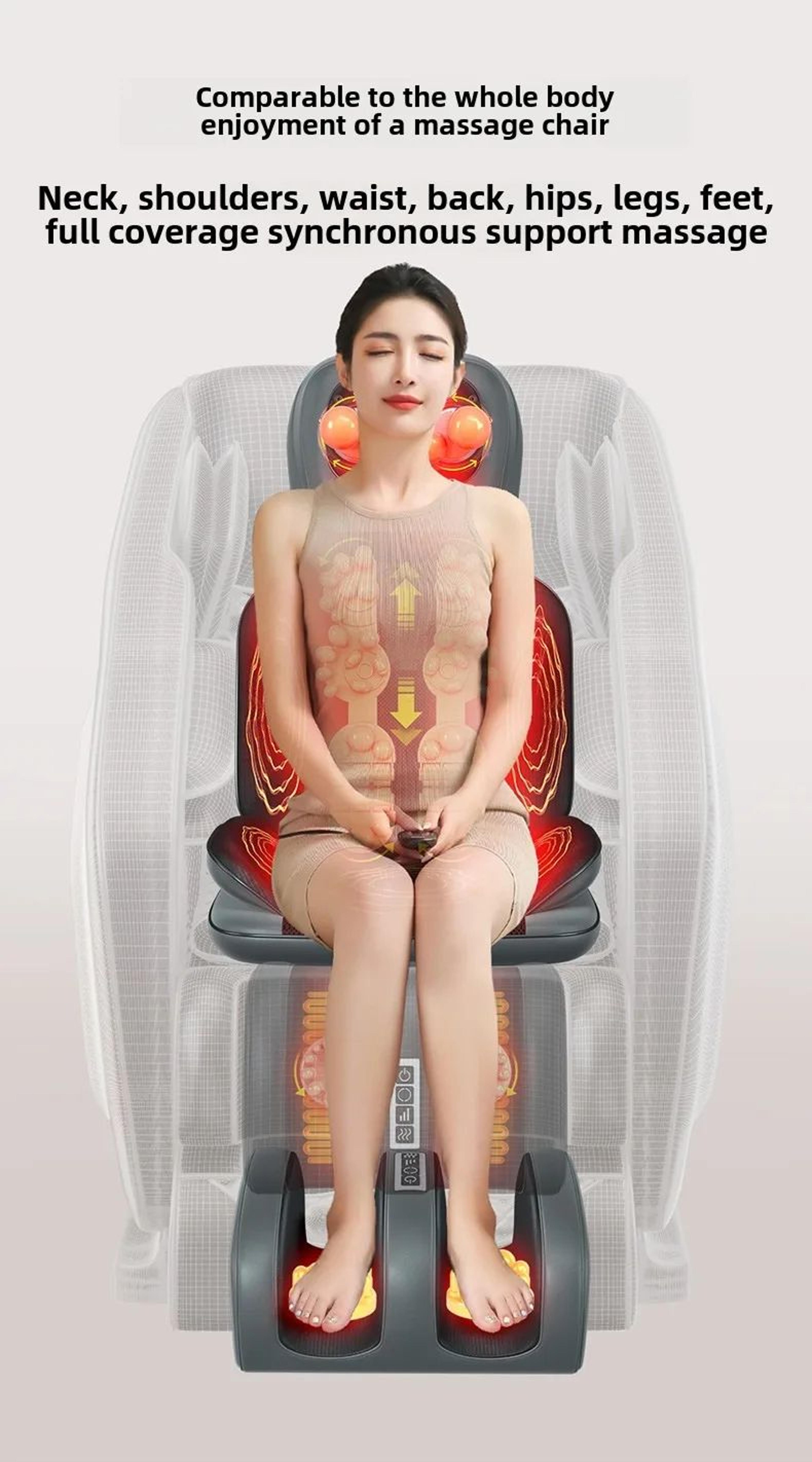 5 In 1 Folding Massage Chair With Heat And Shiatsu 2