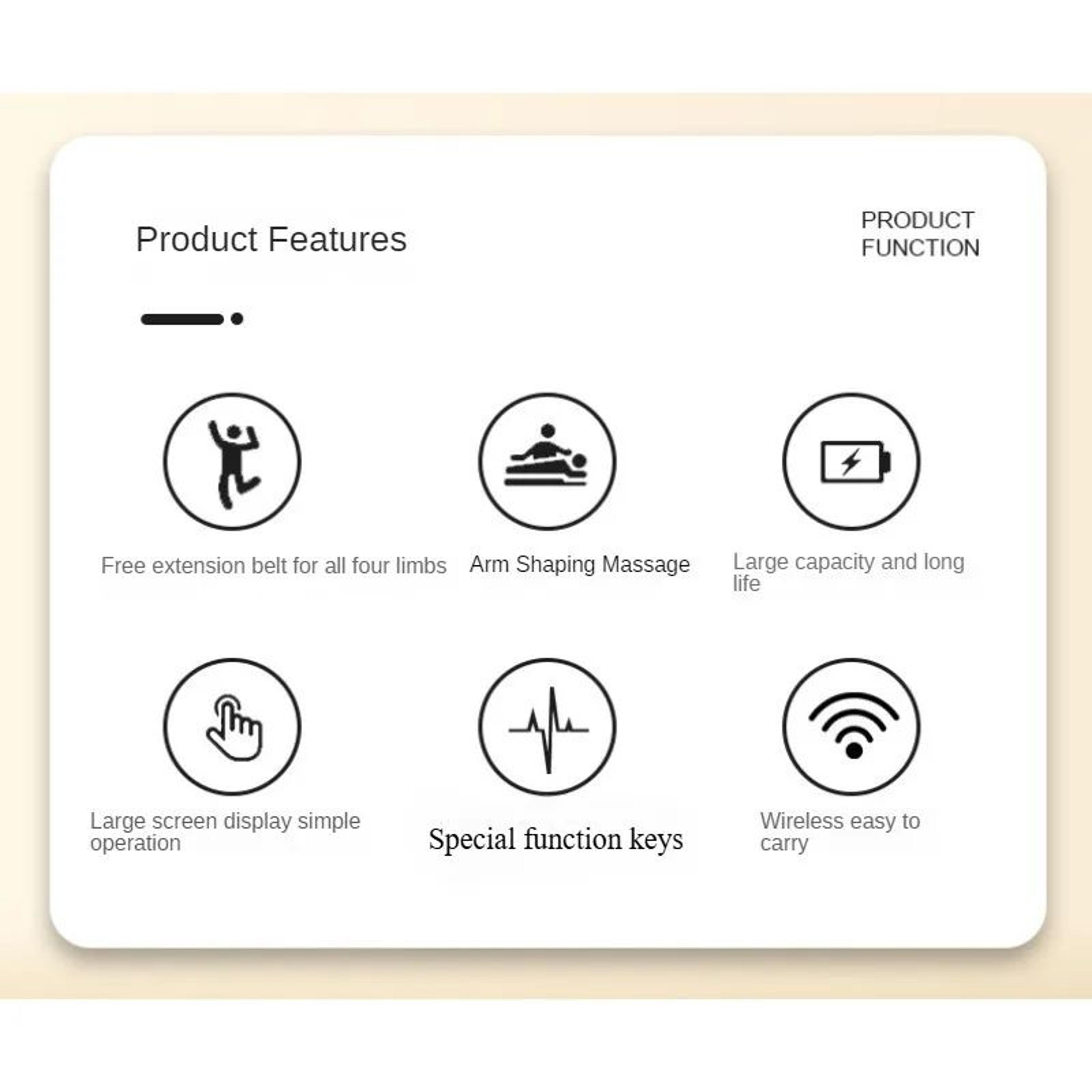 Wireless Arm And Wrist Deep Tissue Massager 3