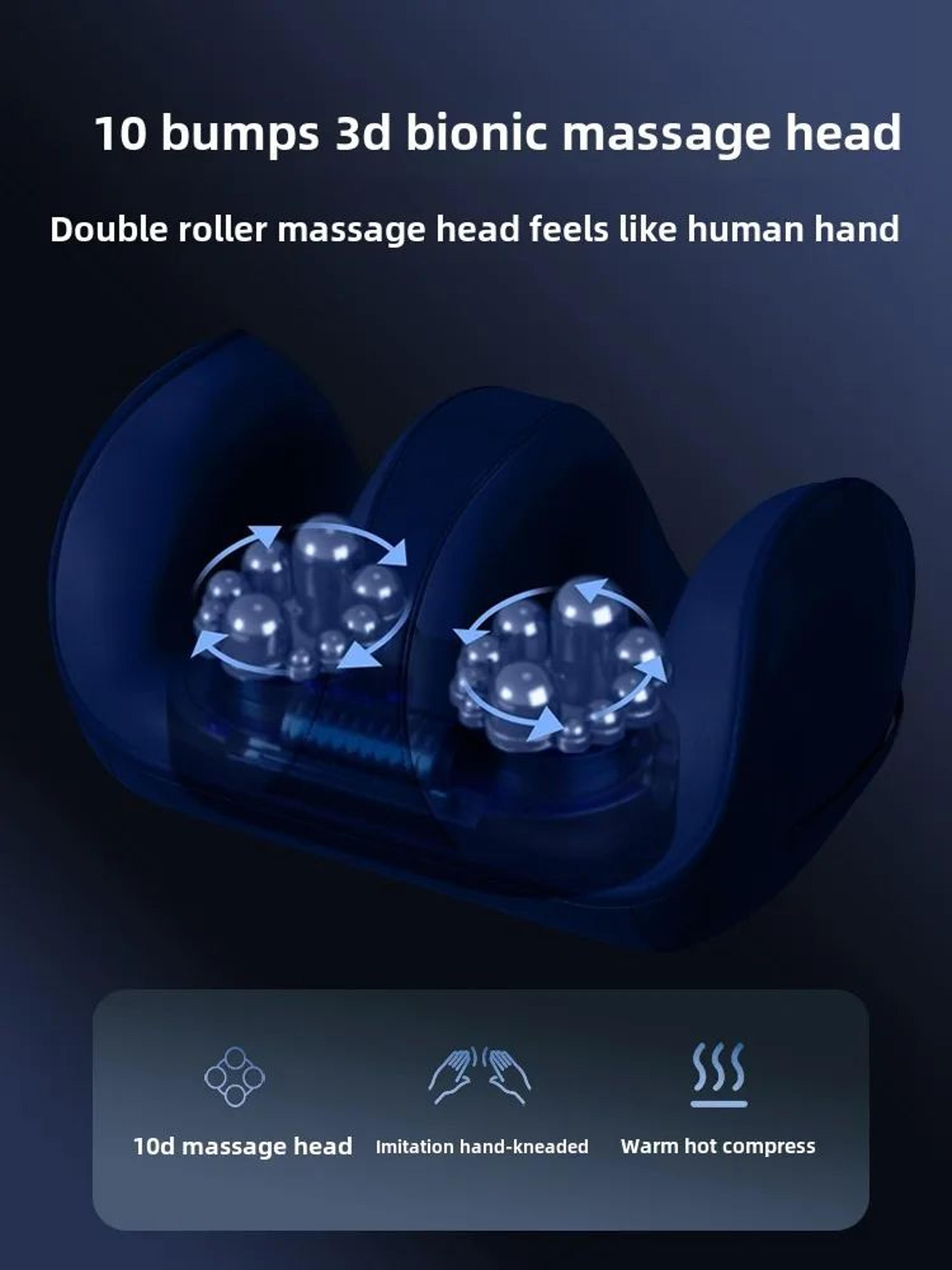 3D Shiatsu Foot And Calf Massager With Heat 3