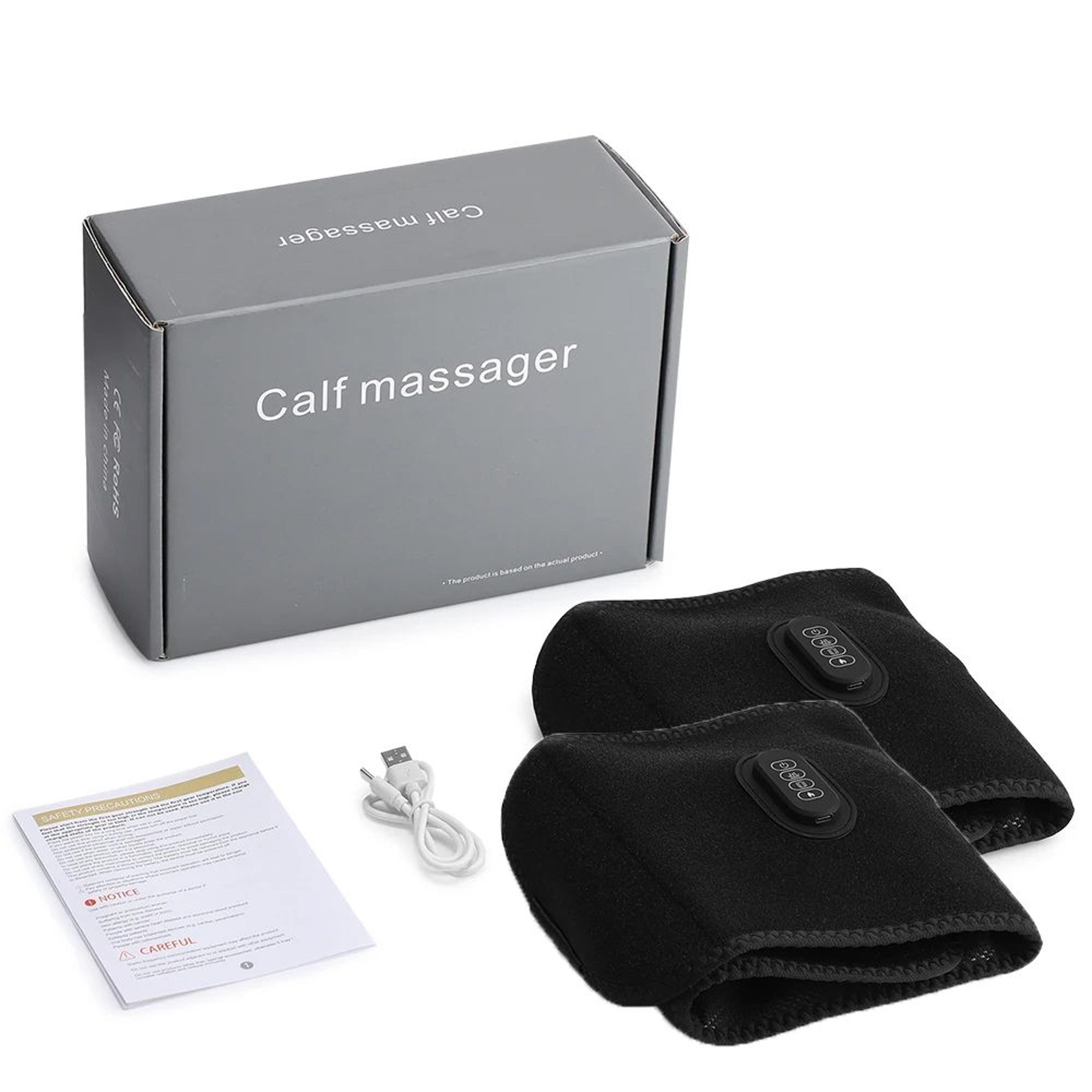 Wireless Air Compression Calf Massager With Heat And Vibration 7