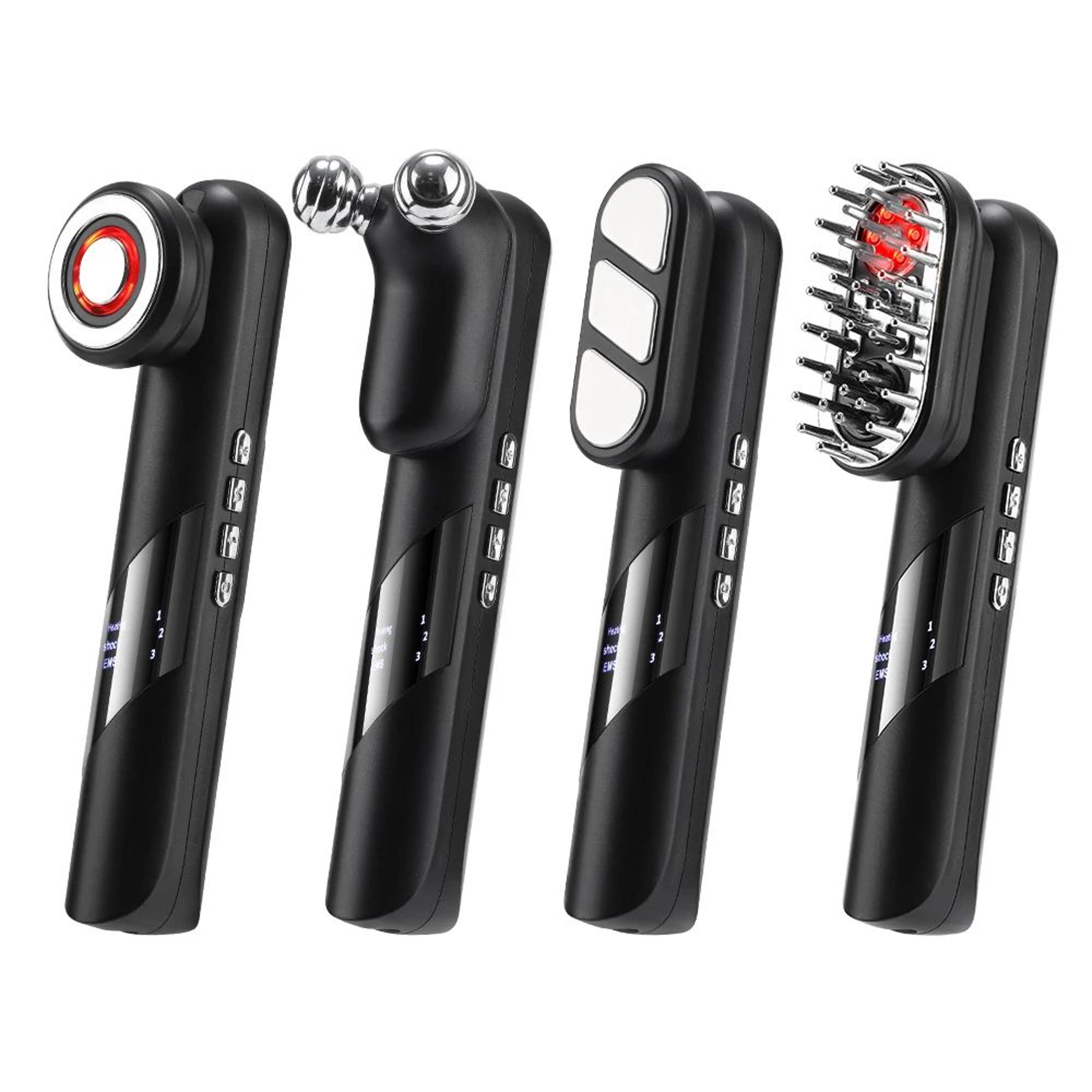 4 In 1 Electric EMS Scalp Massage Comb With Red Light Therapy 13