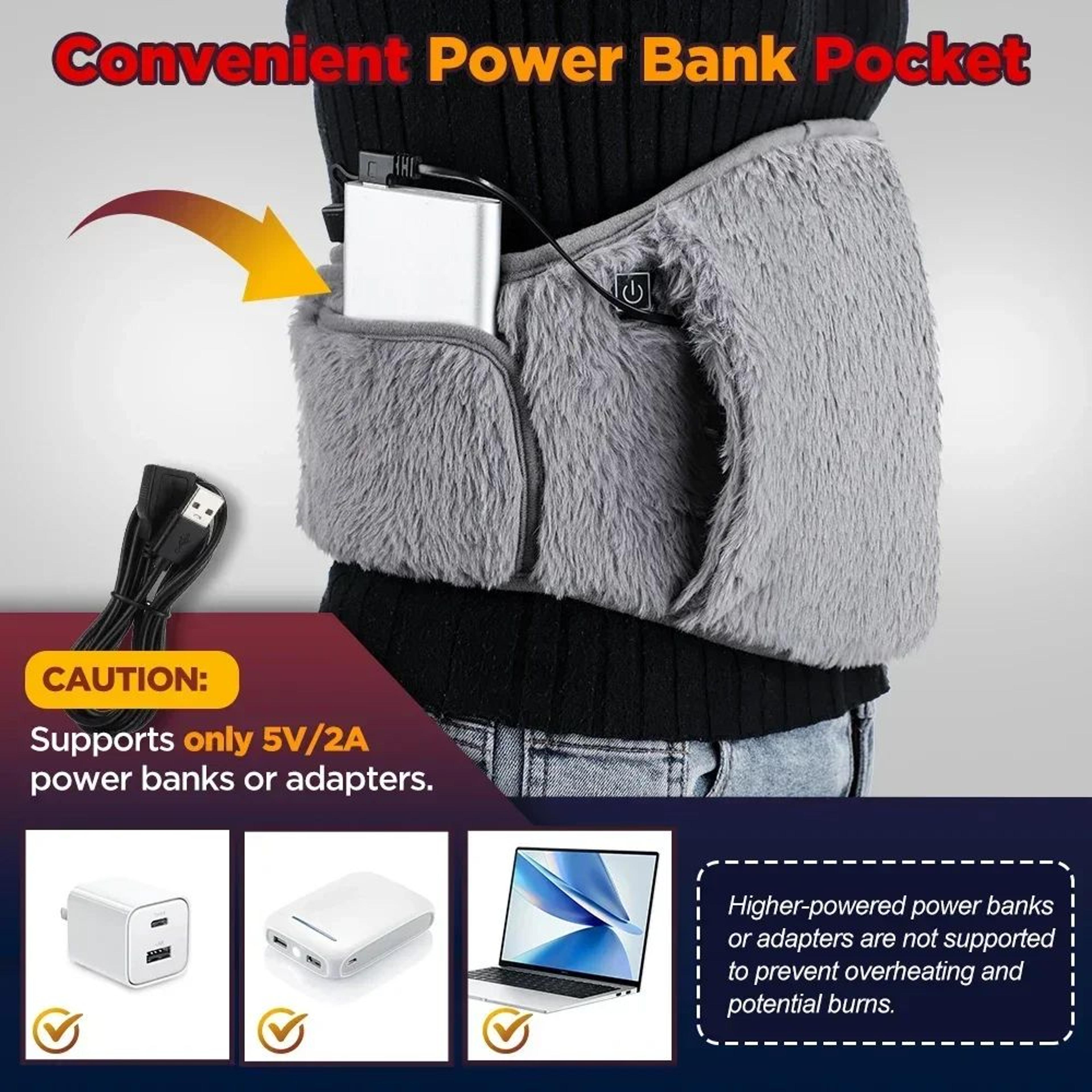 Electric Heating Waist Belt With 3 Level Temperature Control 5