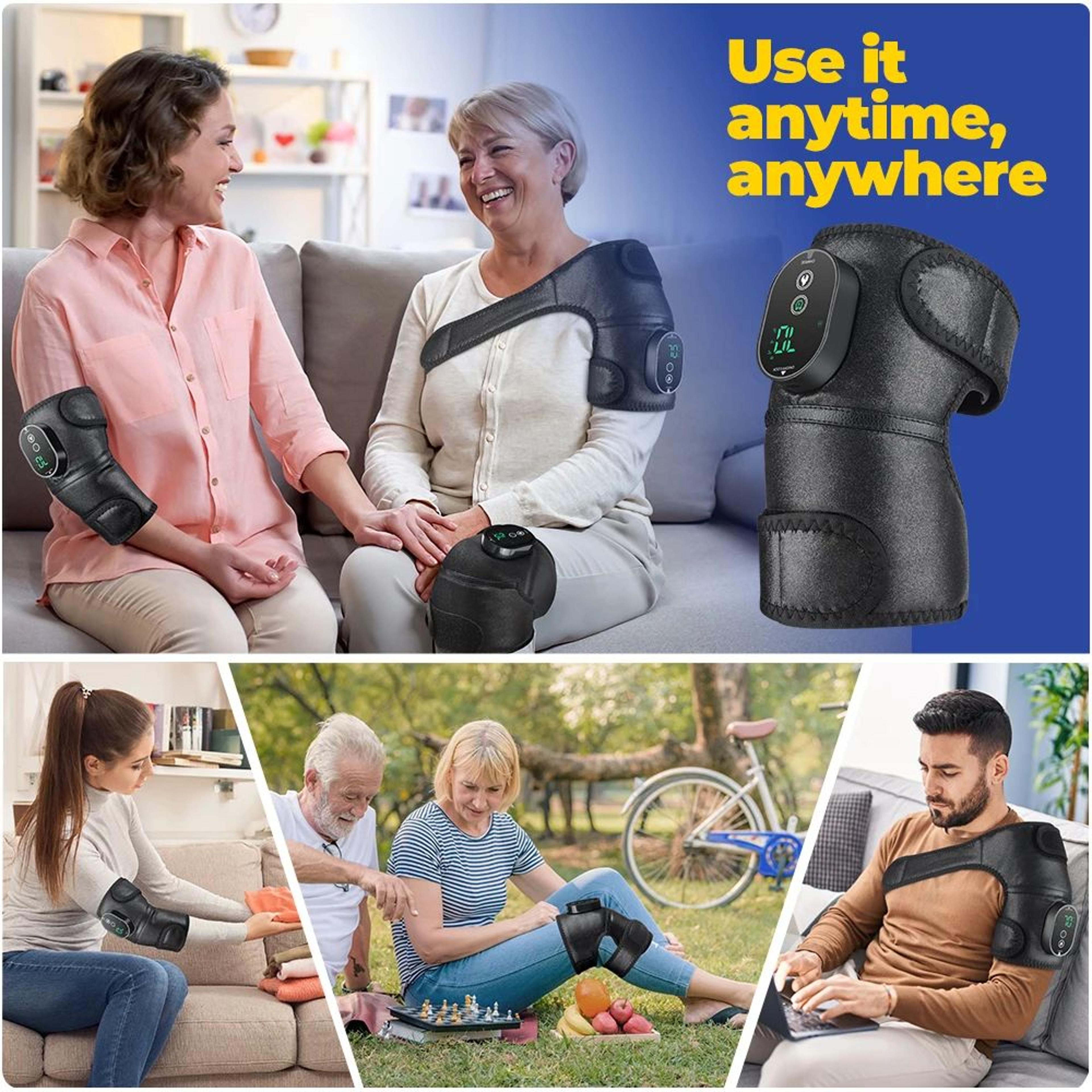 3 In 1 Heated Joint Brace For Knee Shoulder And Elbow 5