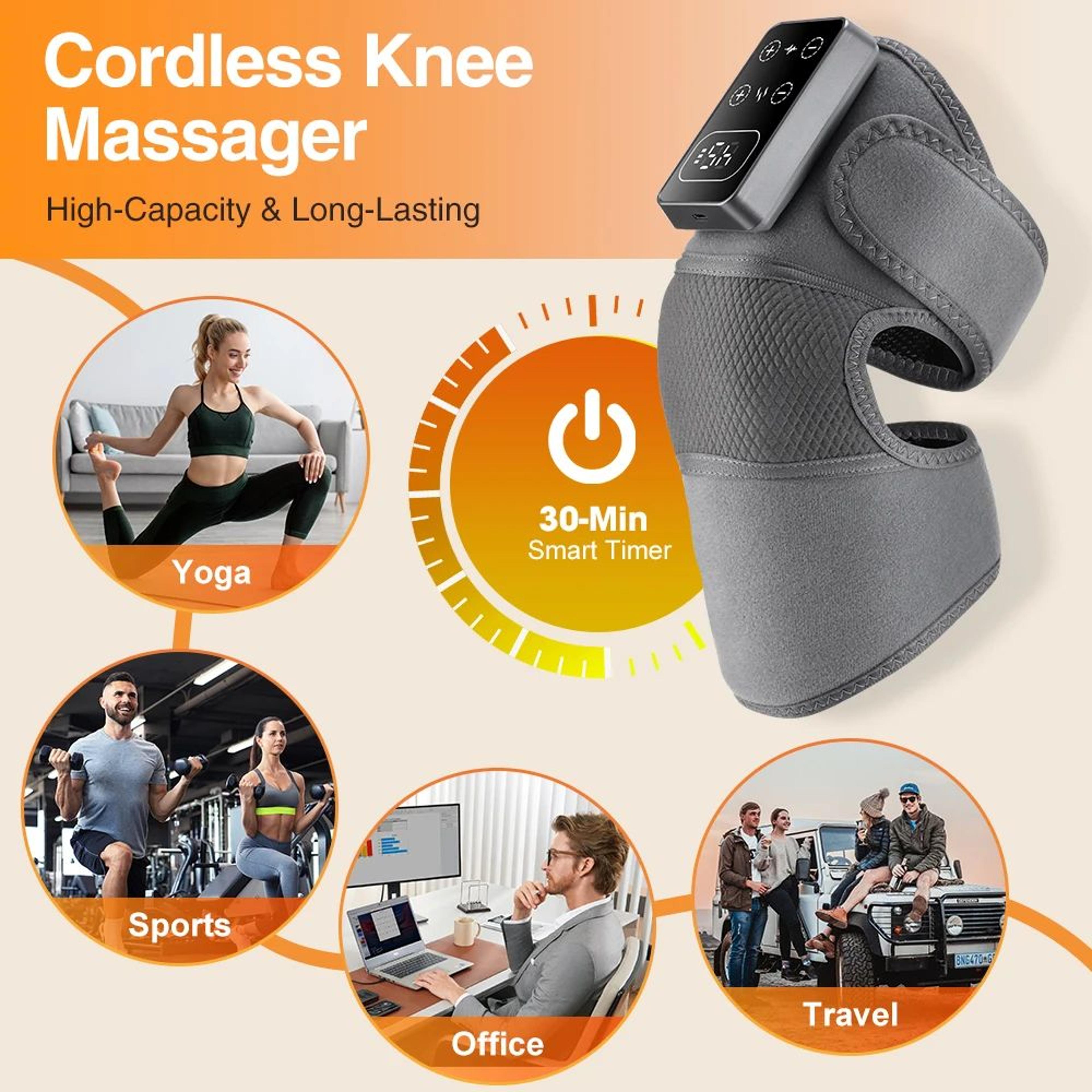 3 In 1 Heated Joint Brace For Knee Shoulder And Elbow 7