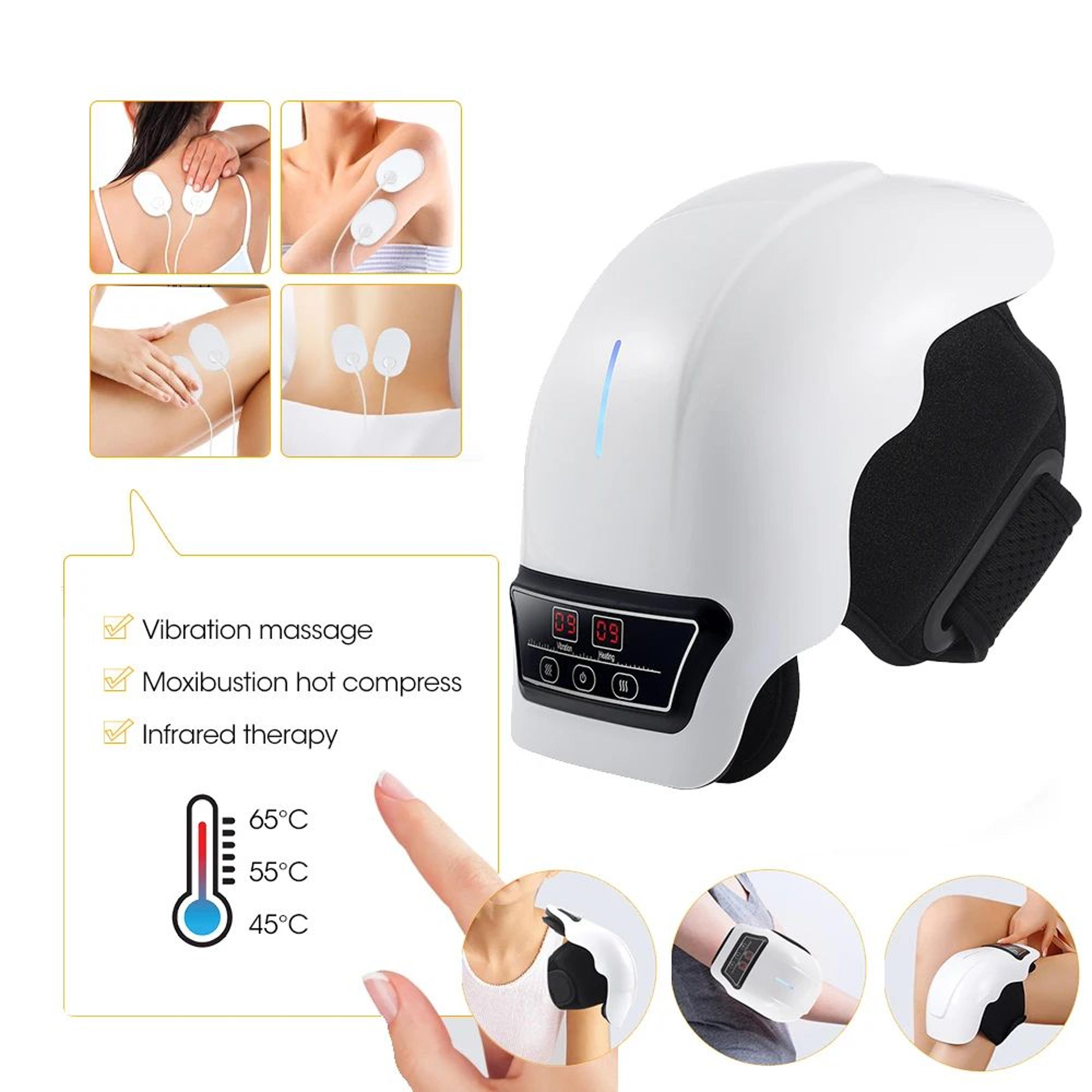 Cordless Heated Knee Massager With Heat And Vibration 8