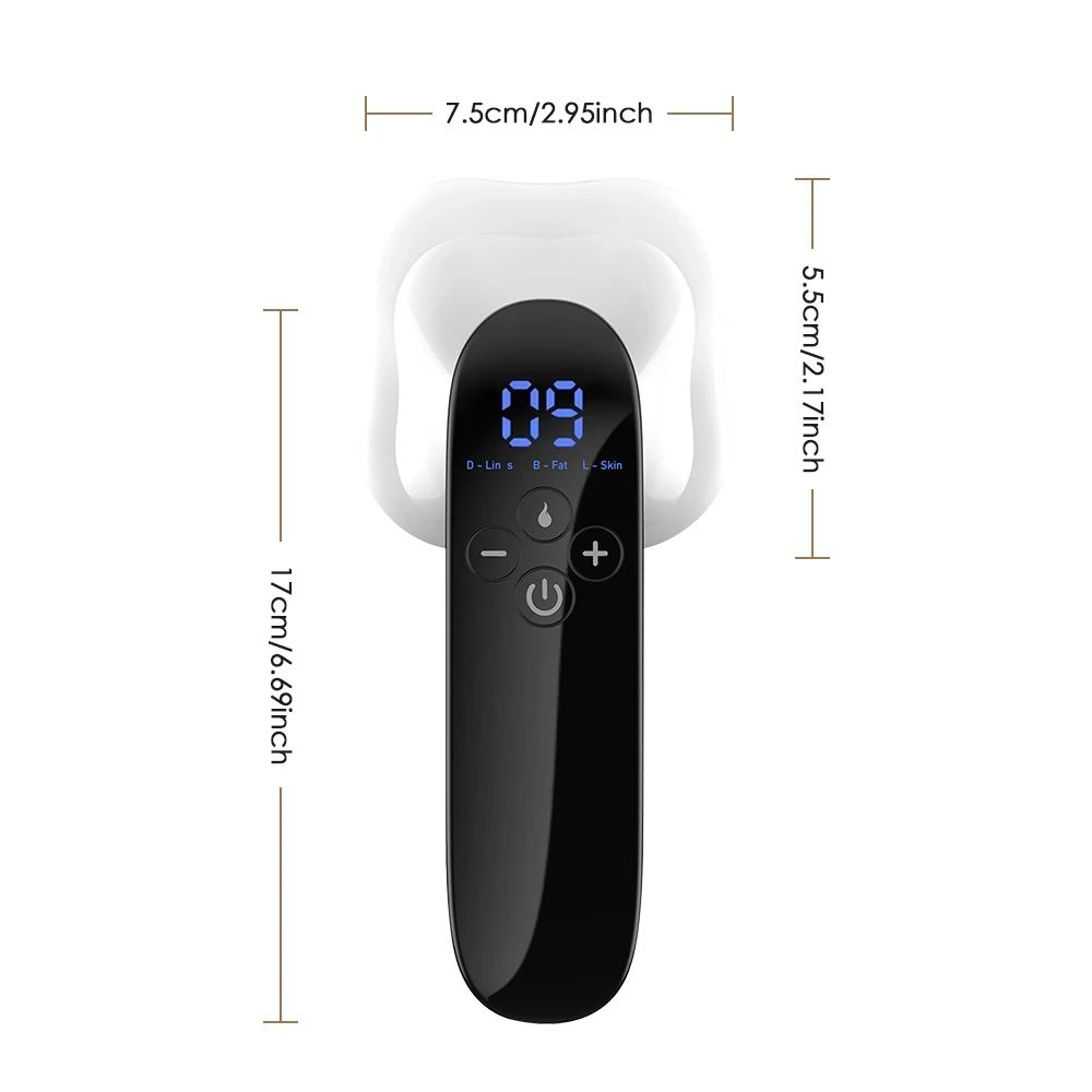Cordless Vibrating Body Sculpting Massager With Slimming Gel Kit 12