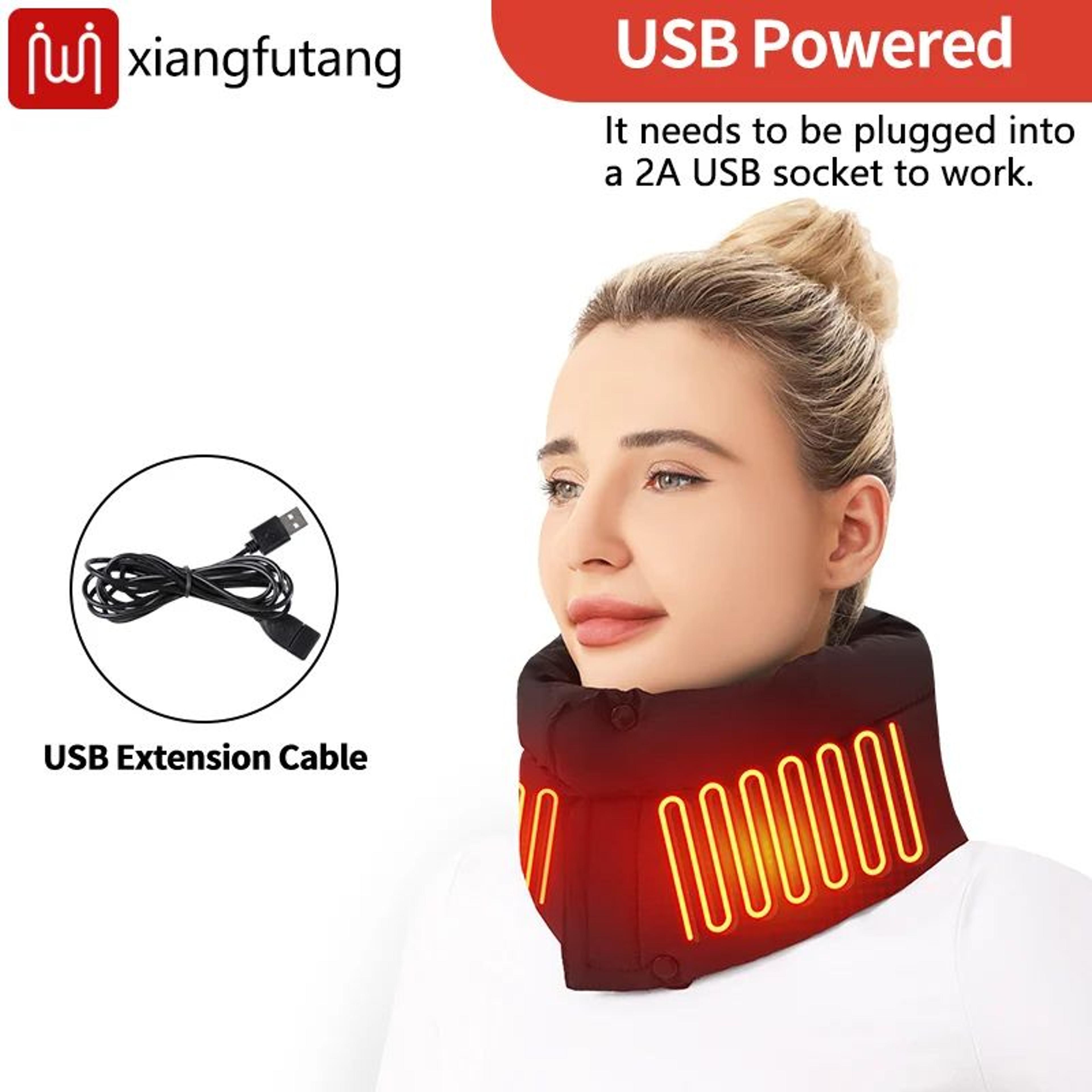 Electric Heated Neck Wrap With 3 Temperature Levels 1