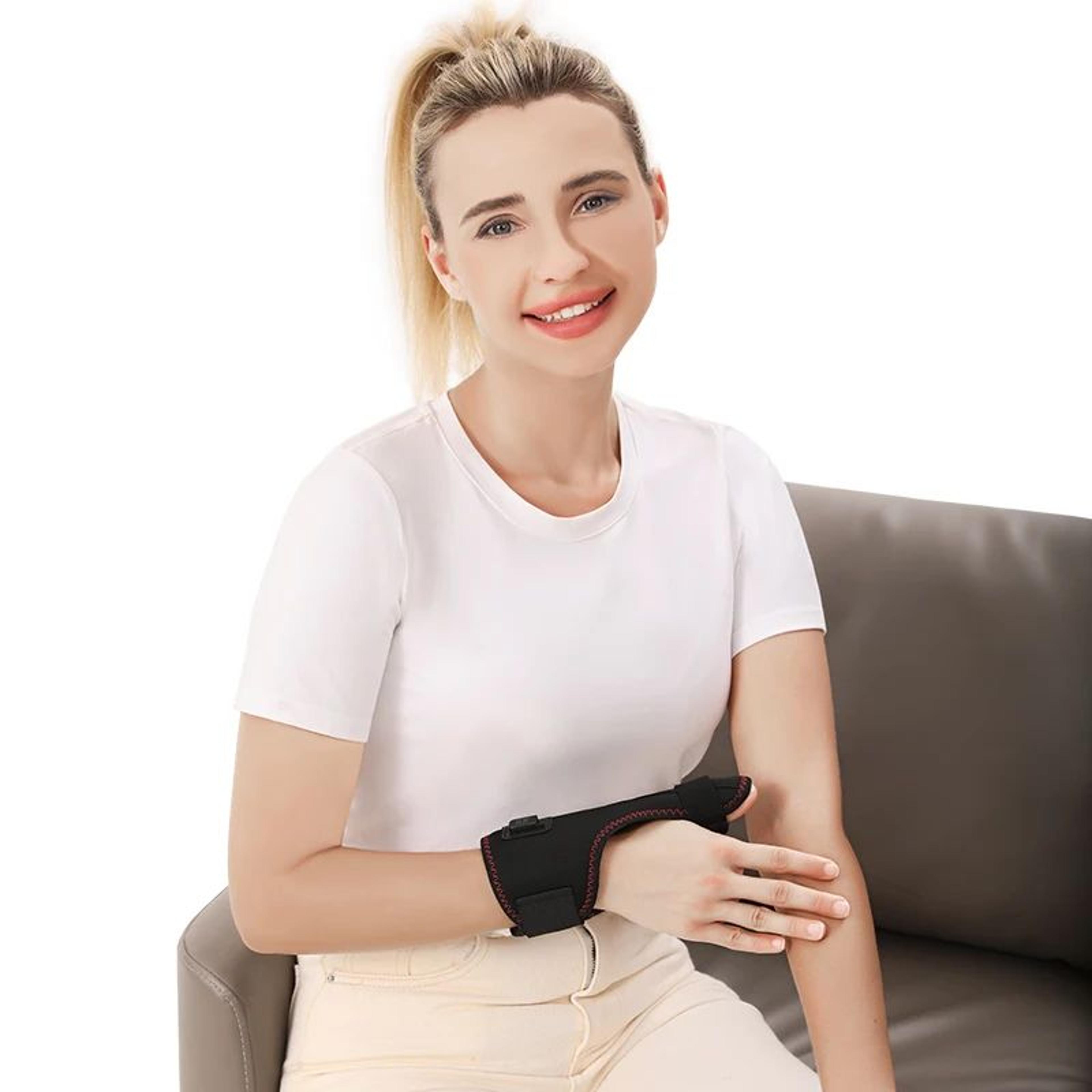 Electric Heated Thumb And Wrist Support Brace With Massage 10