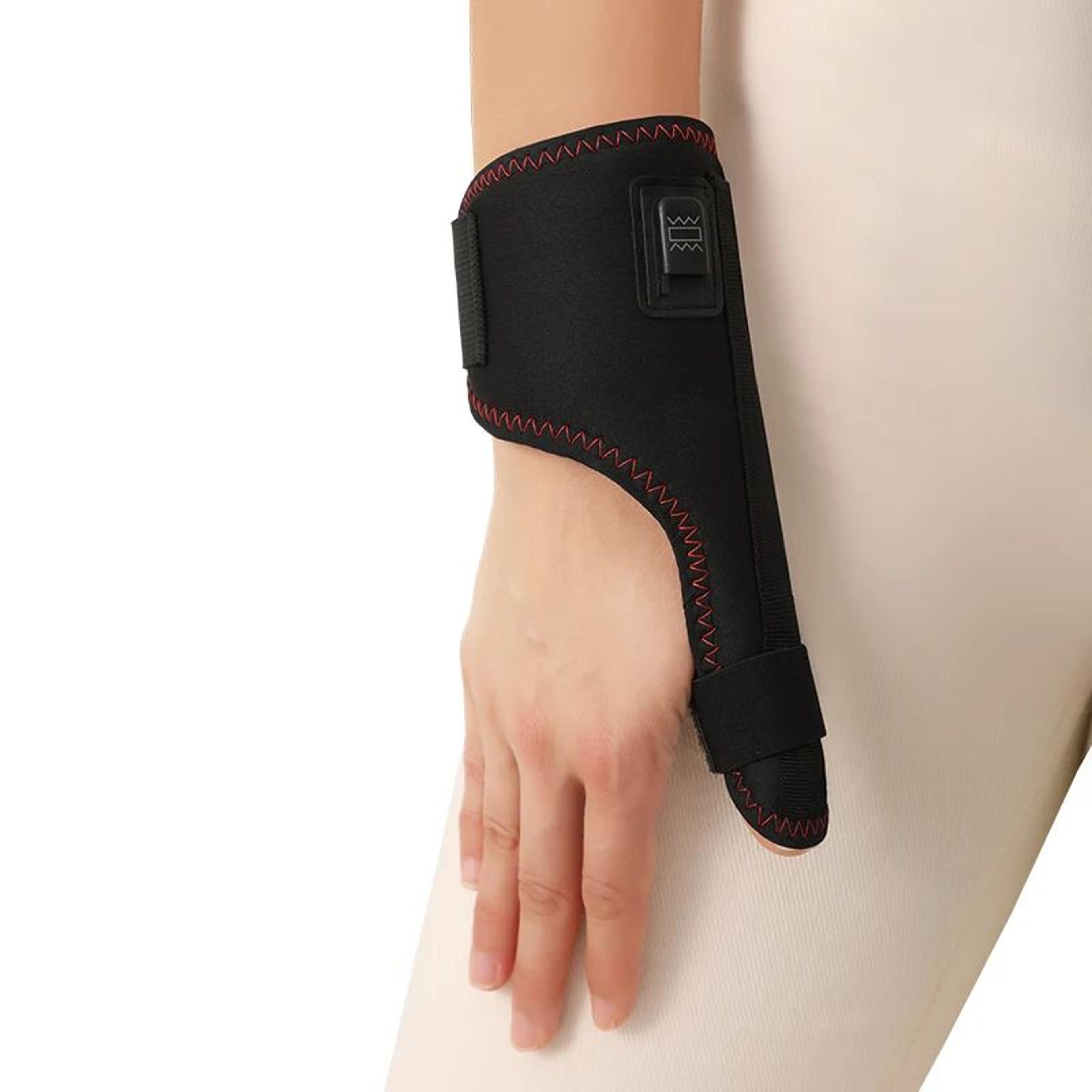 Electric Heated Thumb And Wrist Support Brace With Massage 11