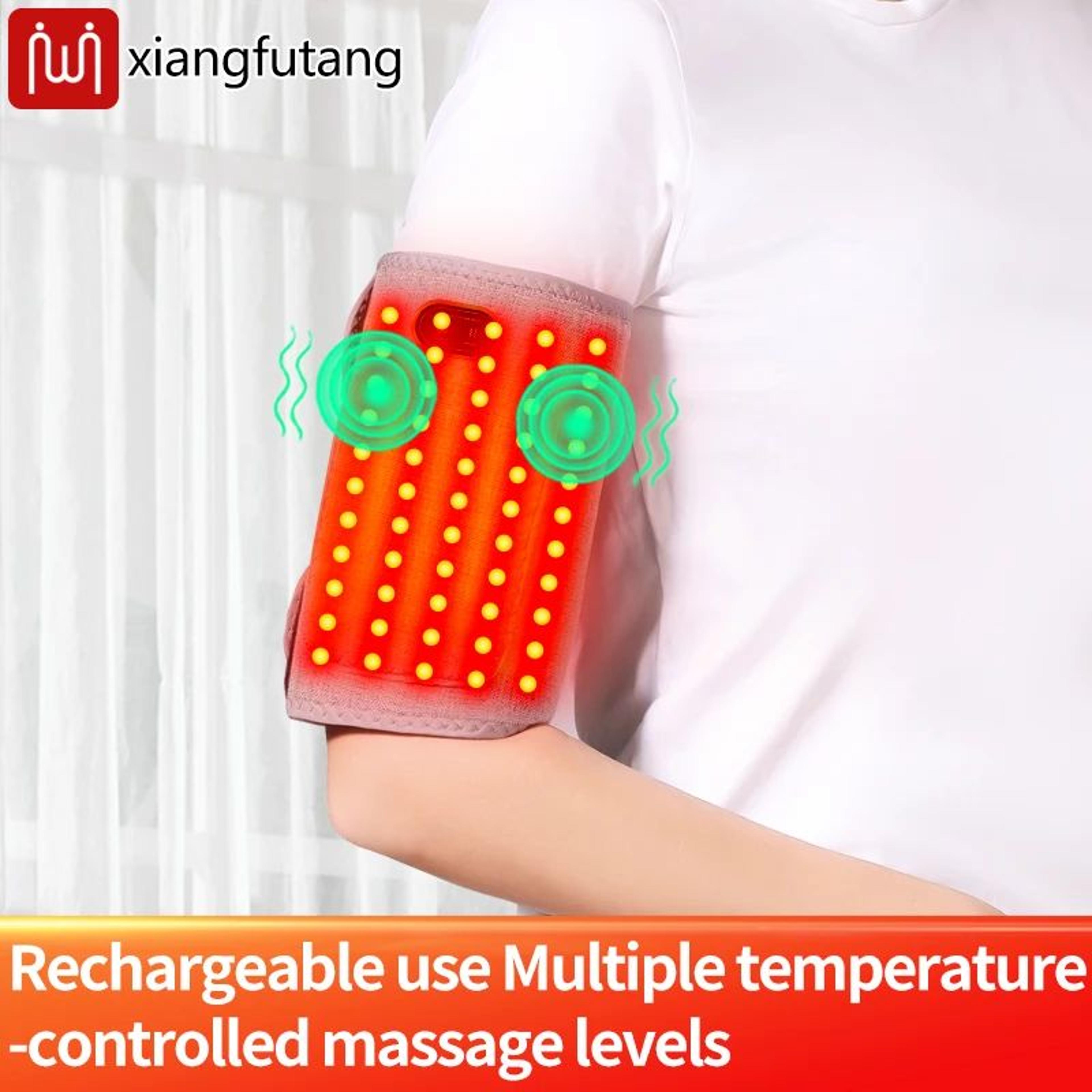 Red Light Heated Arm Wrap With Vibration Massager For Muscle Relief 1