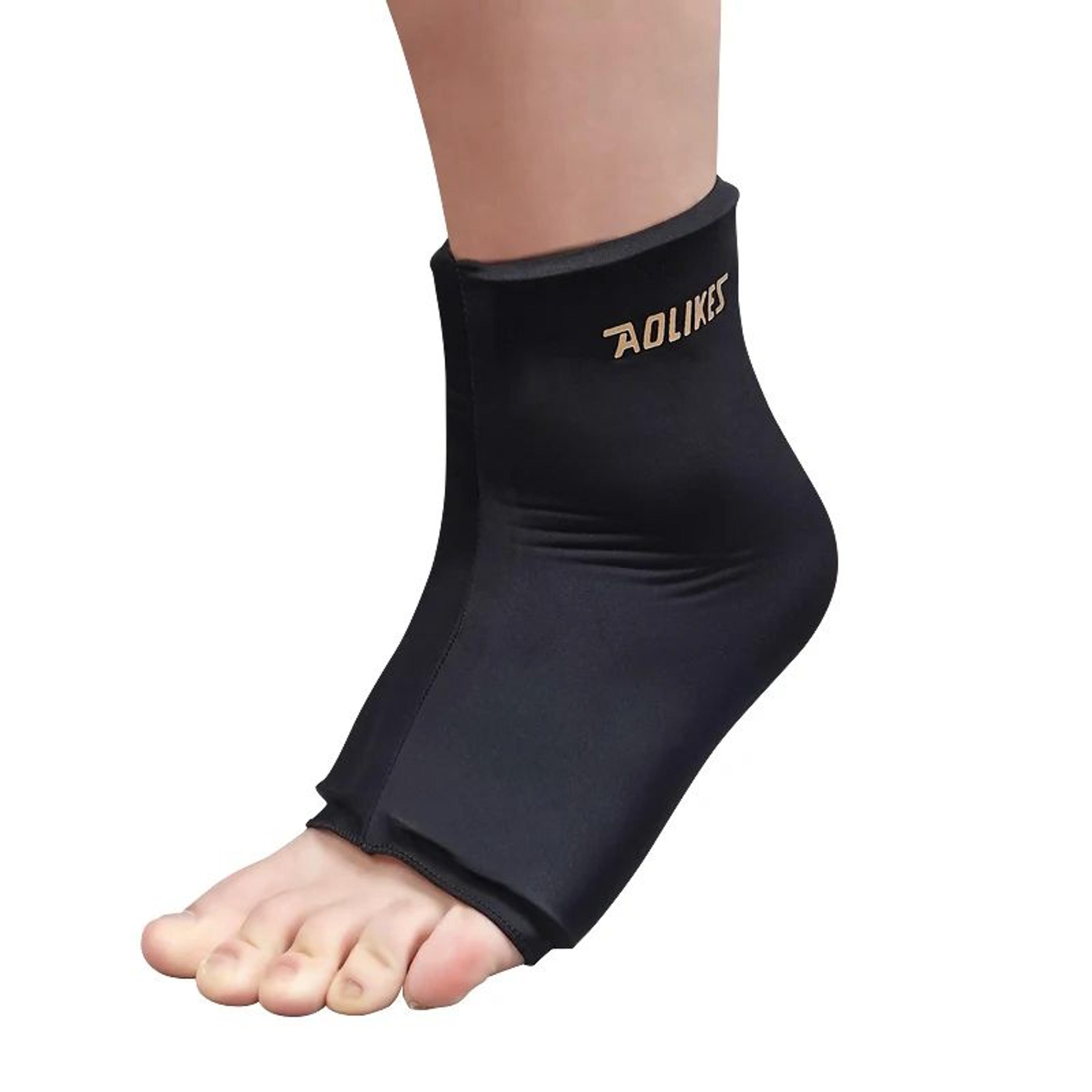 AOLIKES Hot And Cold Gel Knee Sleeve For Pain Relief 8