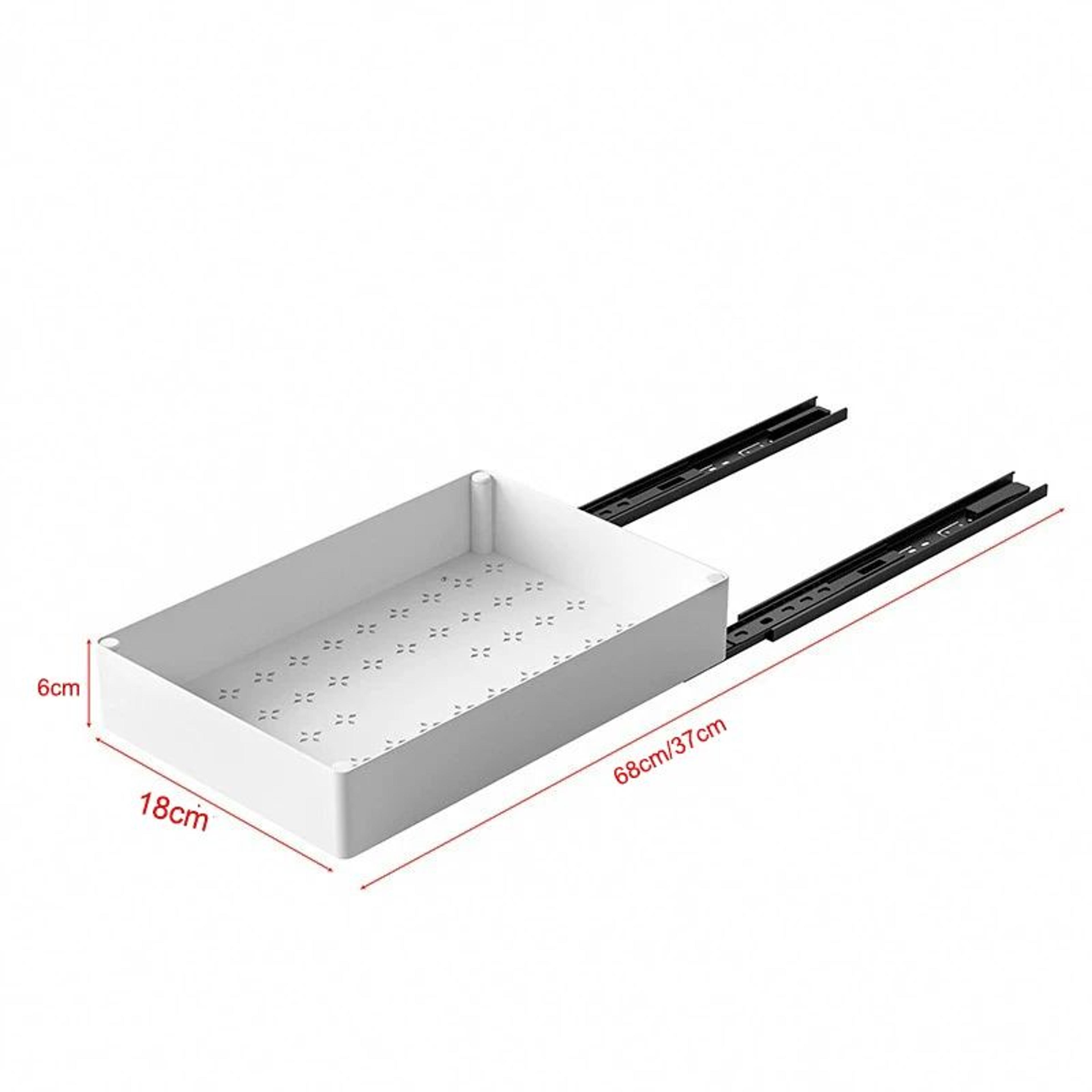 Pull Out Cabinet Organizer Drawer With Sliding Storage Tray 7