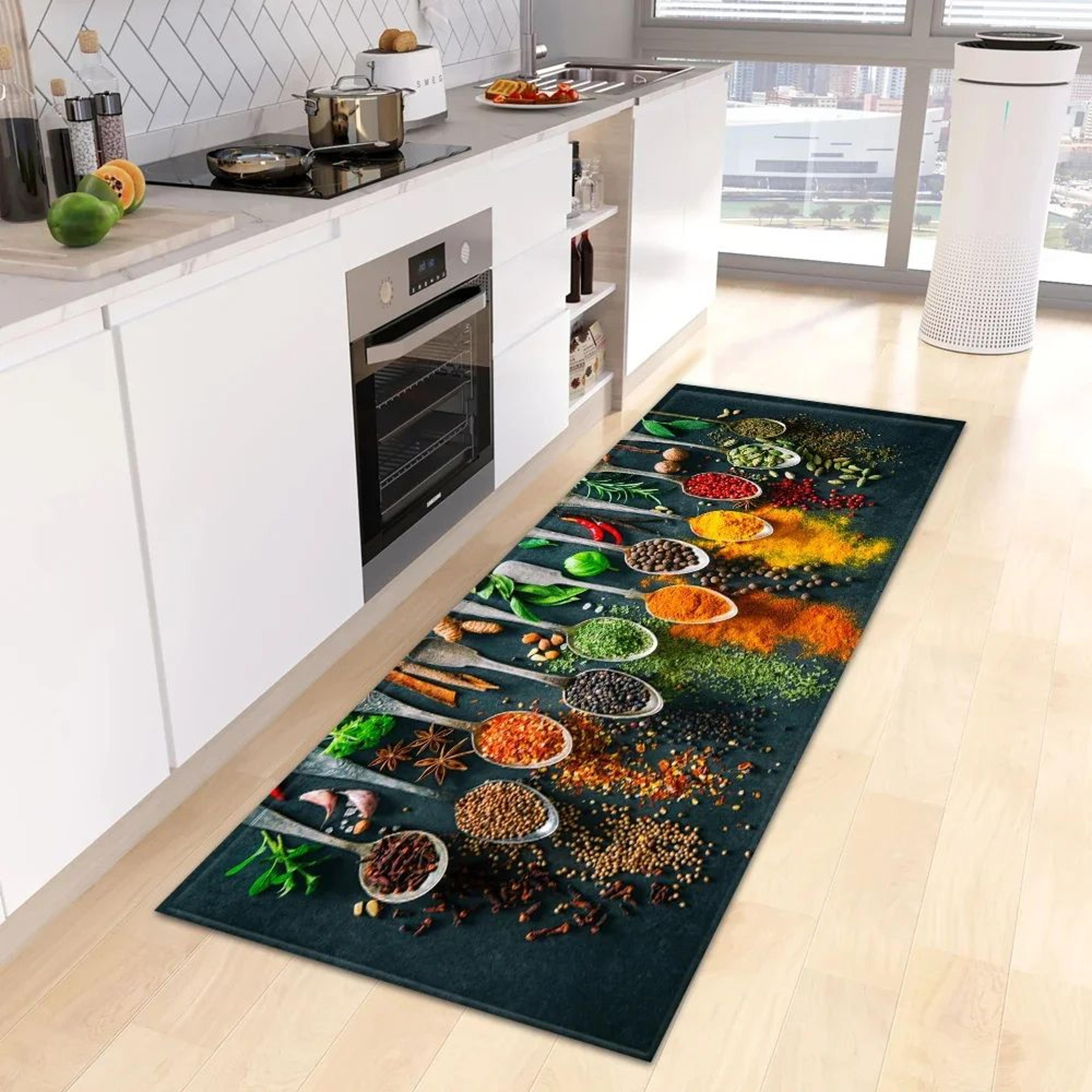 Waterproof Non Slip Kitchen Floor Rug Washable Doormat 8