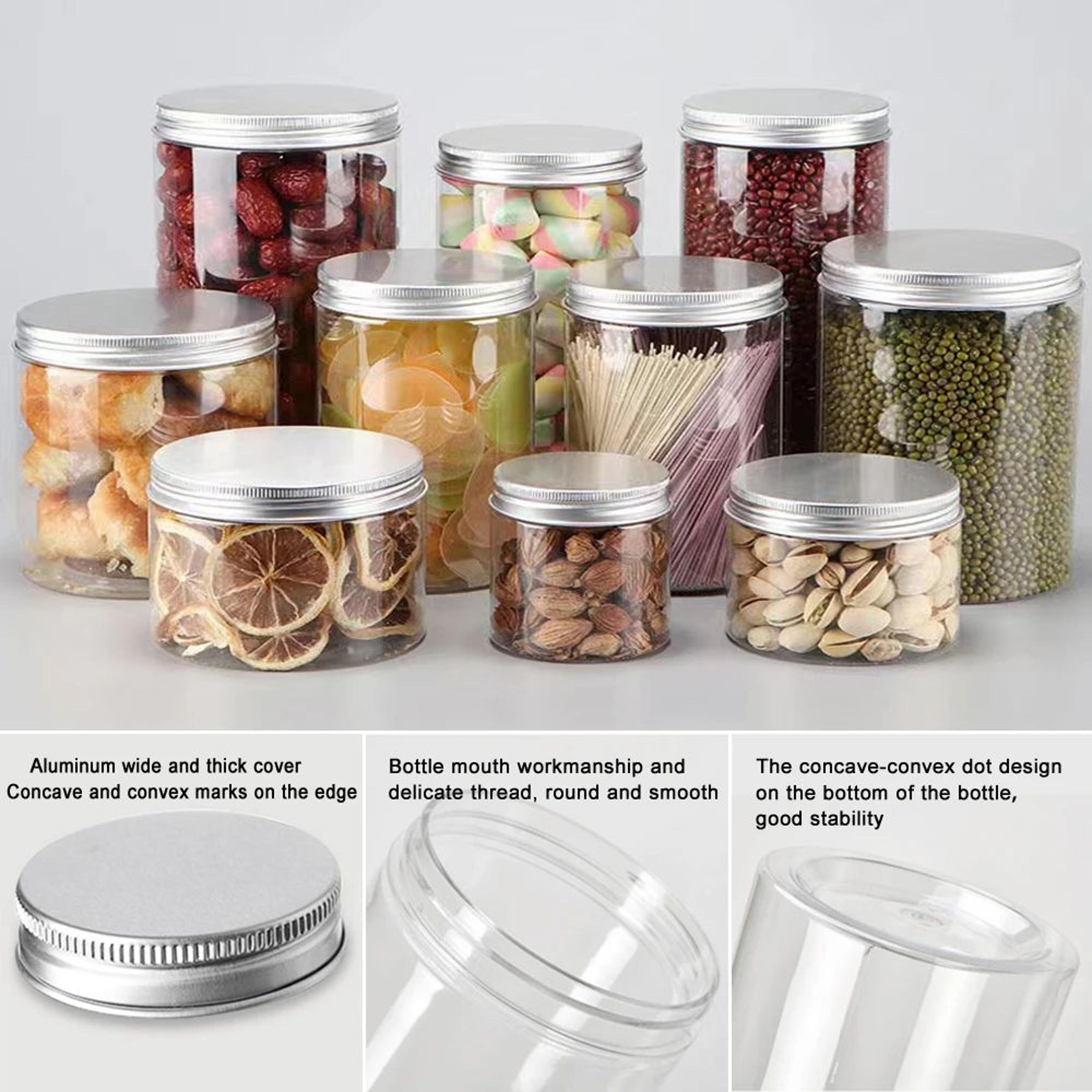 Aluminum Storage Jars With Lids For Cosmetics And Food 3