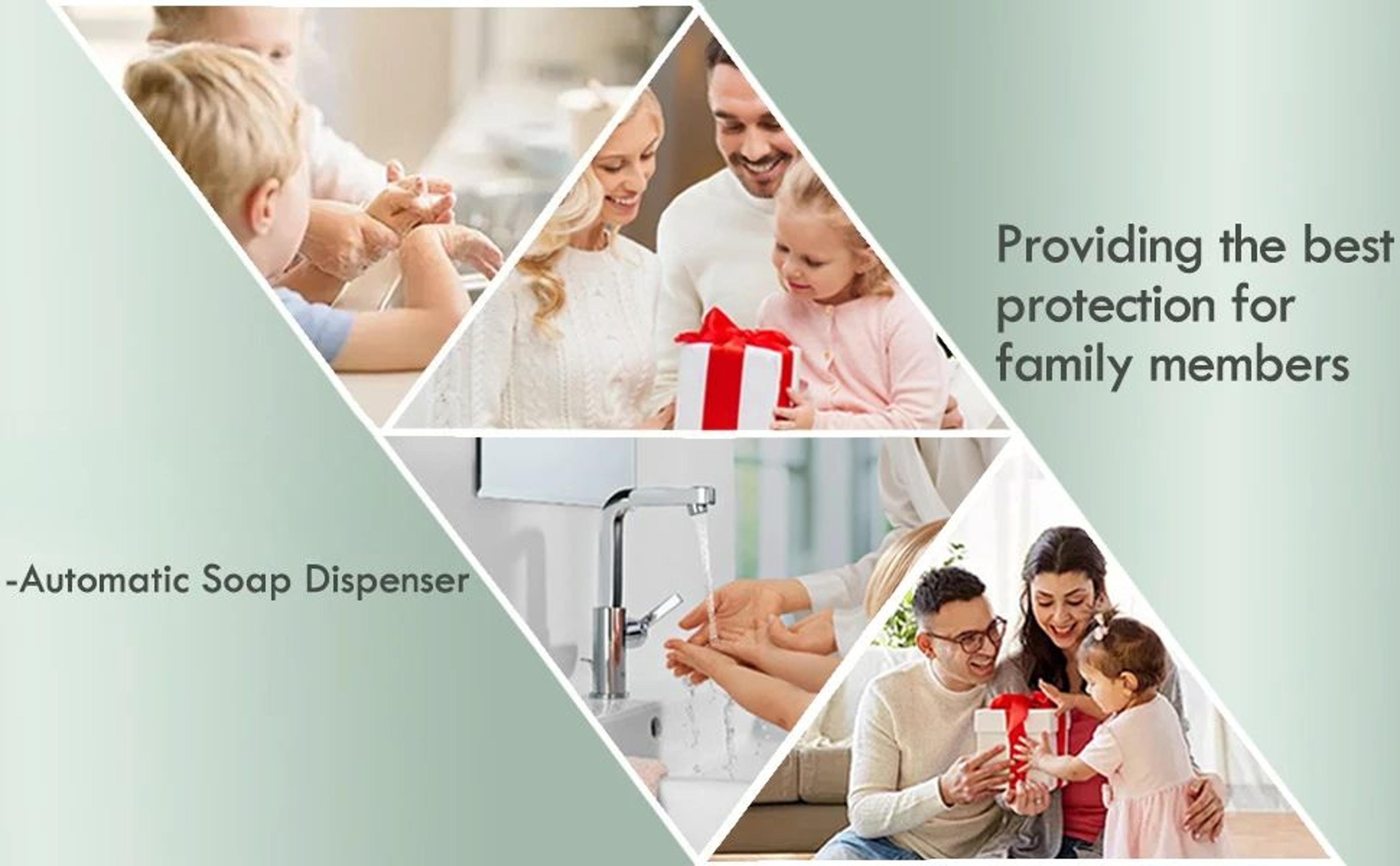 Automatic Touchless Foaming Soap Dispenser With Smart Sensor 10