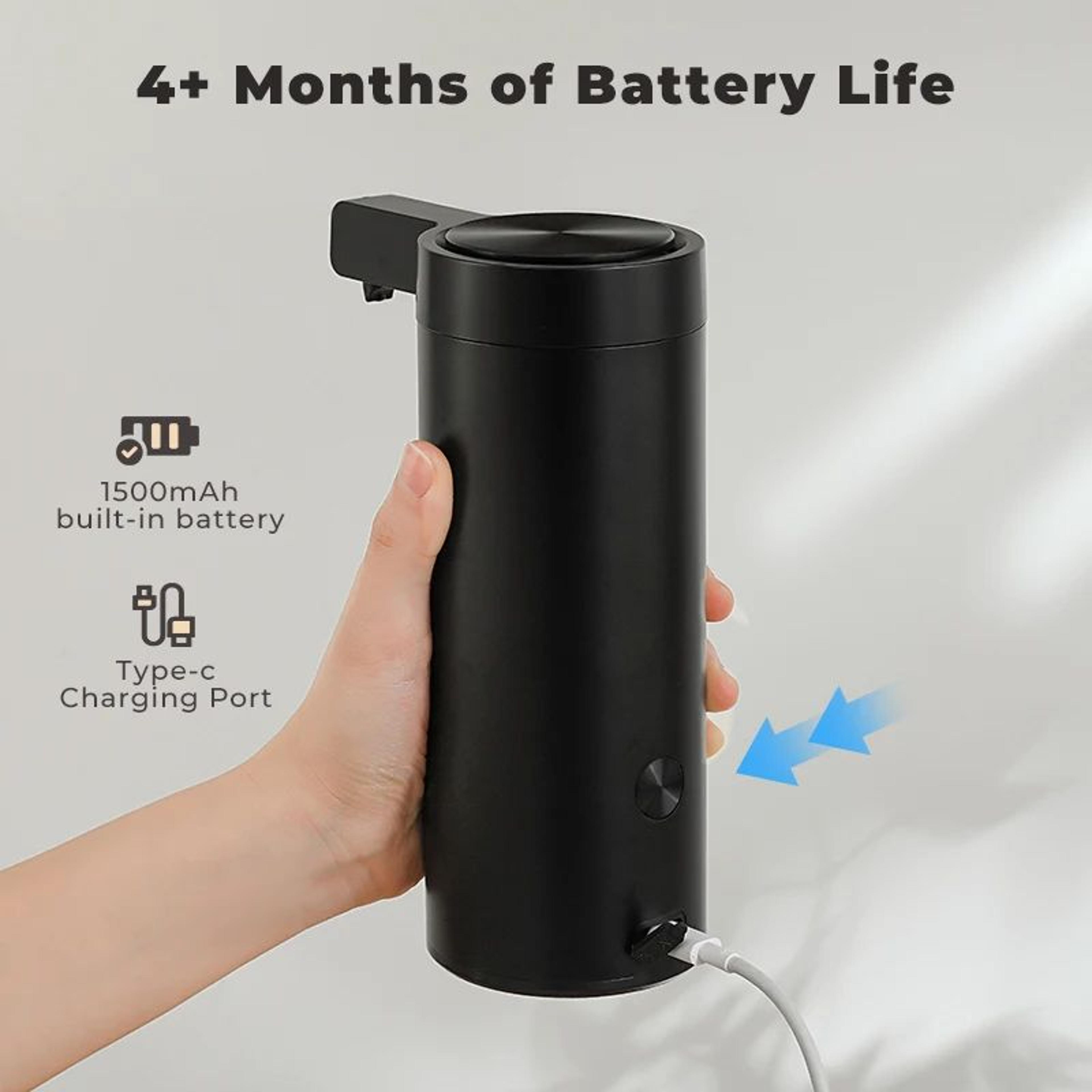 270ml Automatic Sensor Soap Dispenser With Stainless Steel Body 4