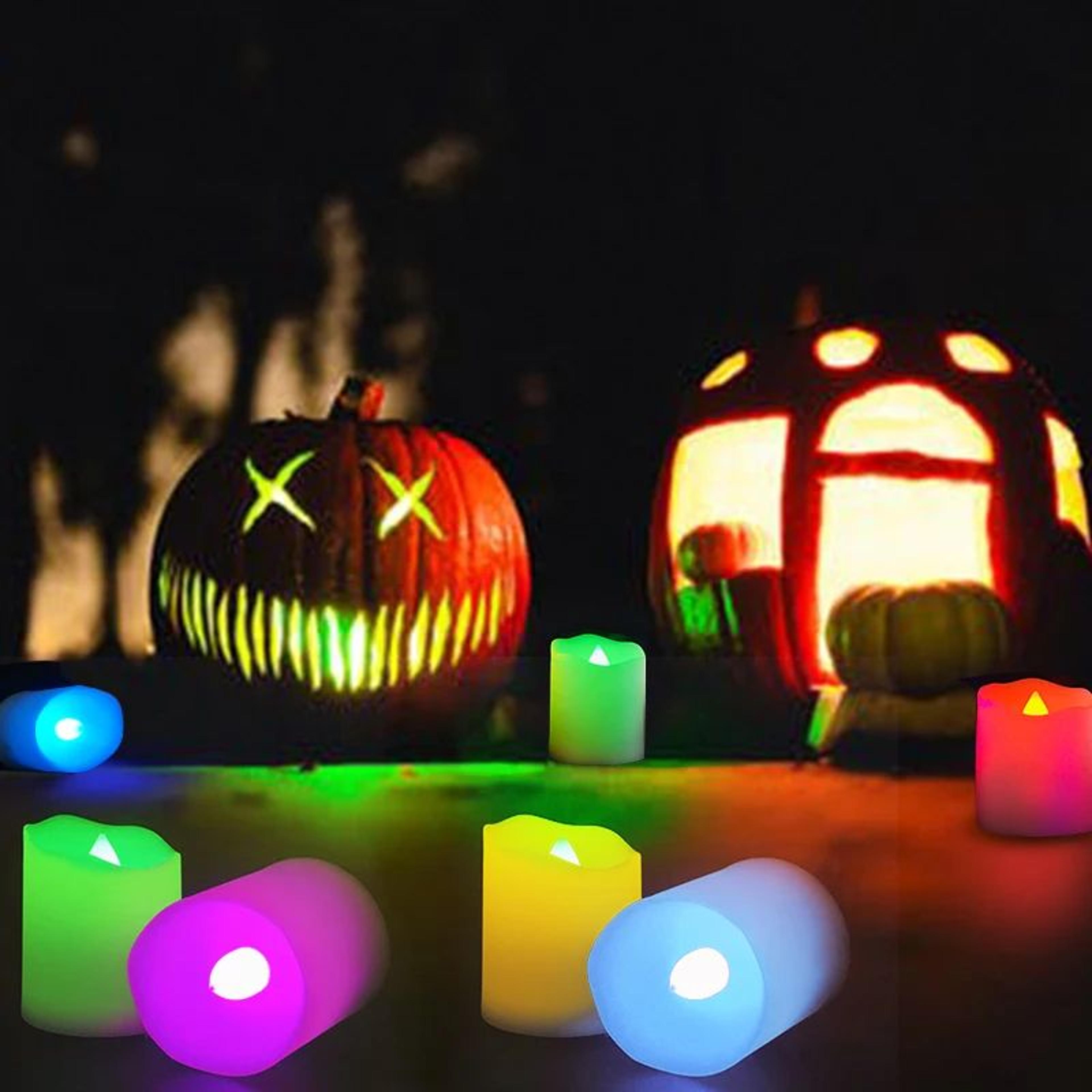 USB Rechargeable LED Flameless Candles With Remote And Timer 19