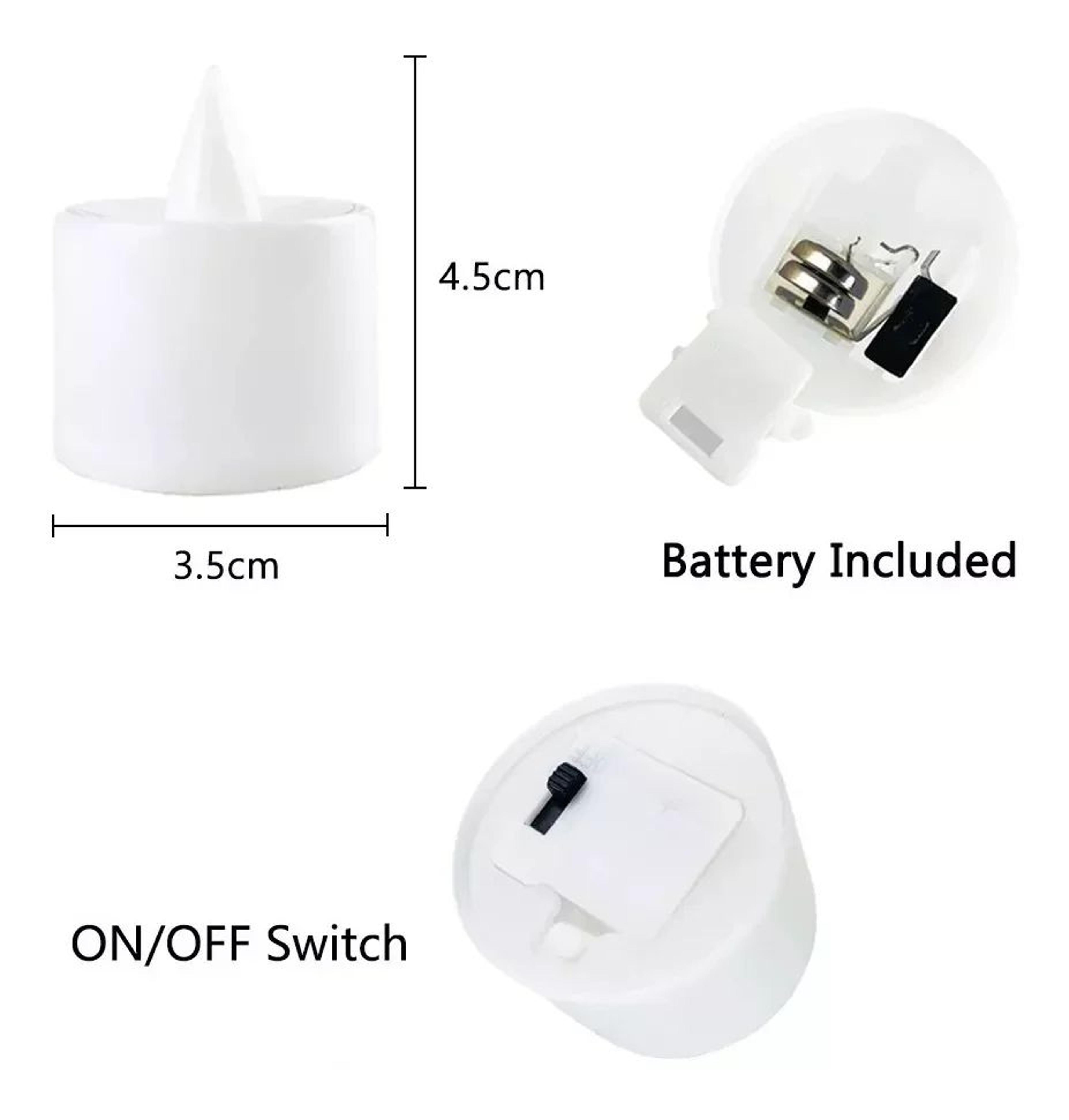 Battery Powered Flameless LED Tea Candles For Home Decor 5