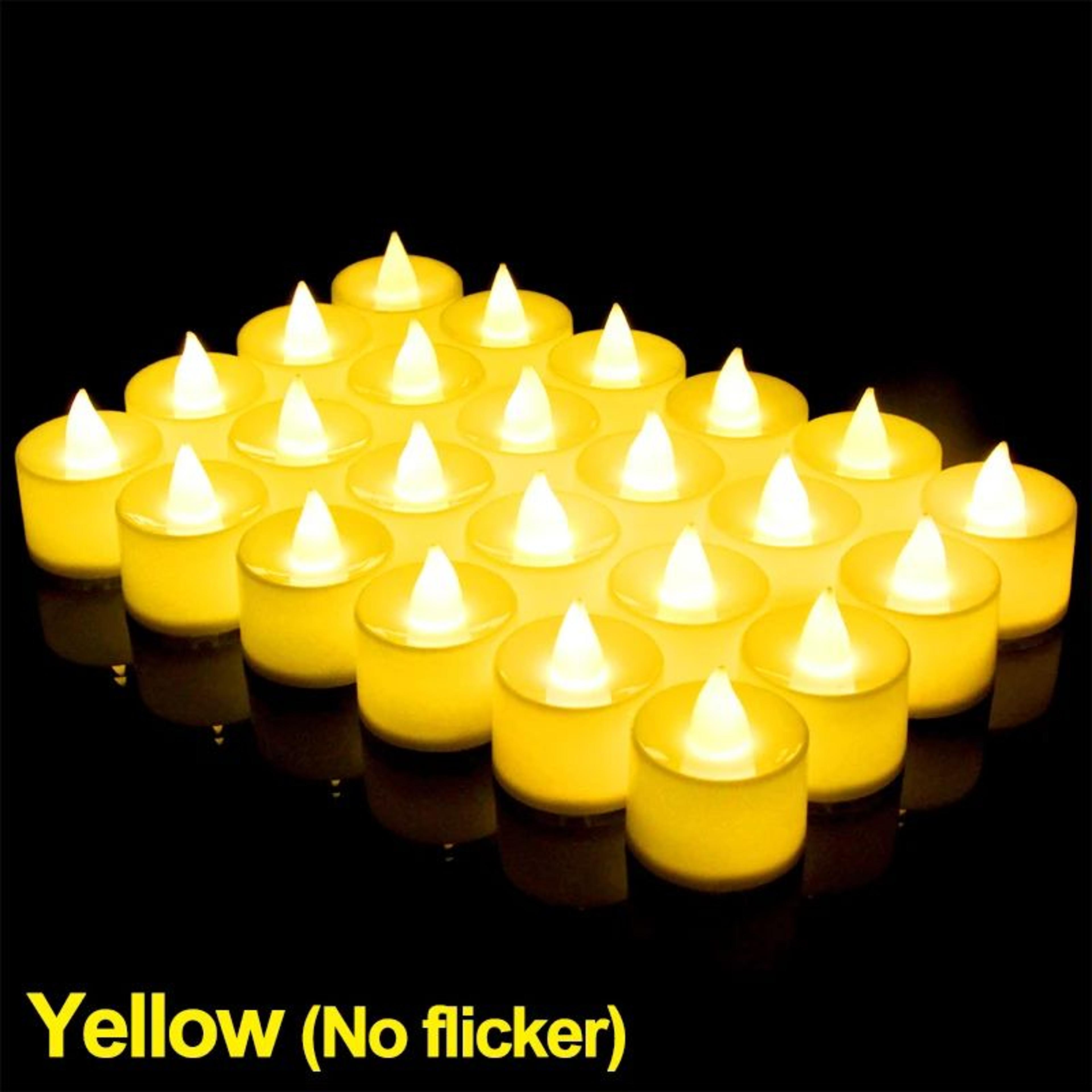 Battery Powered Flameless LED Tea Candles For Home Decor 6