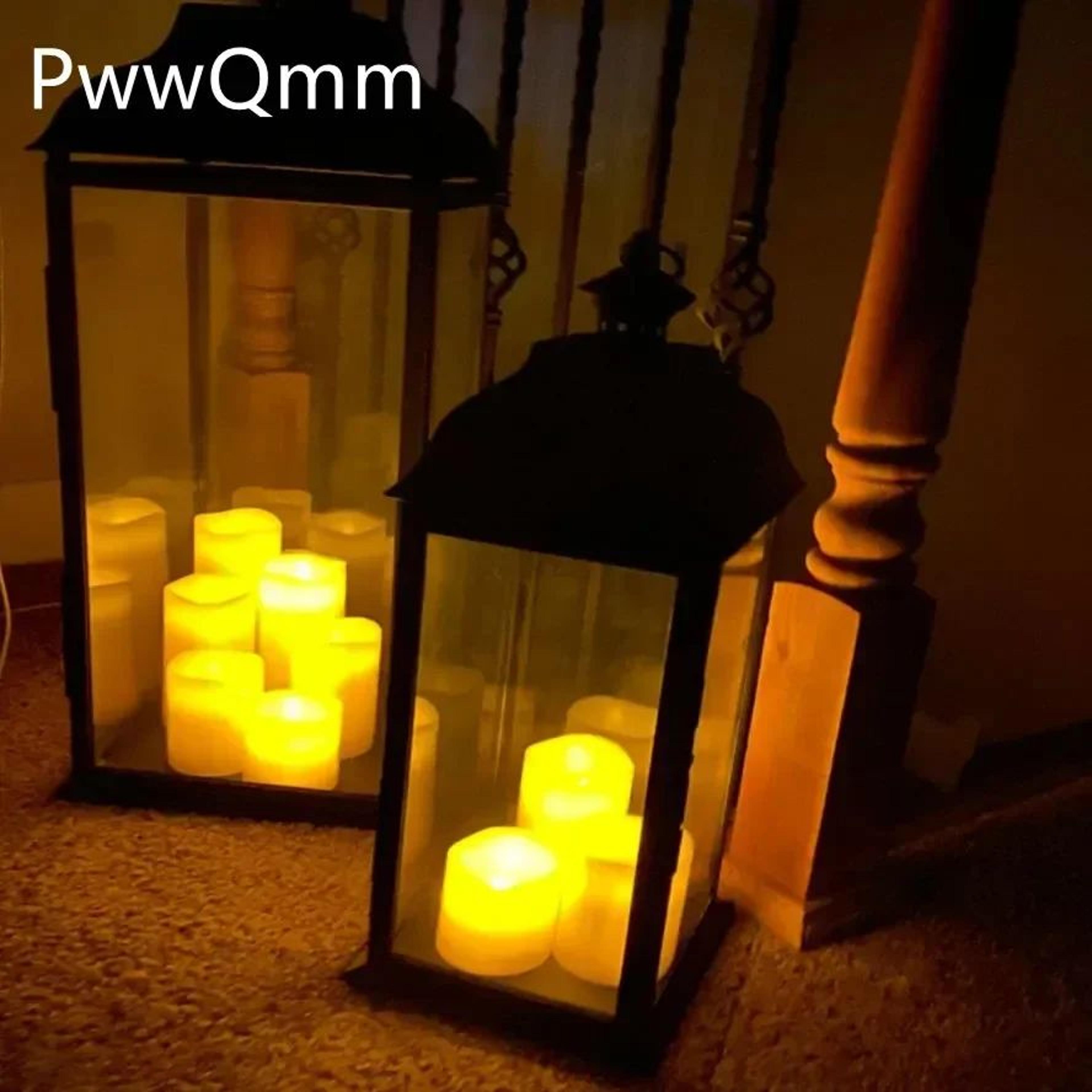 LED Flameless Flickering Candles With 3D Flame For Home Decor 5