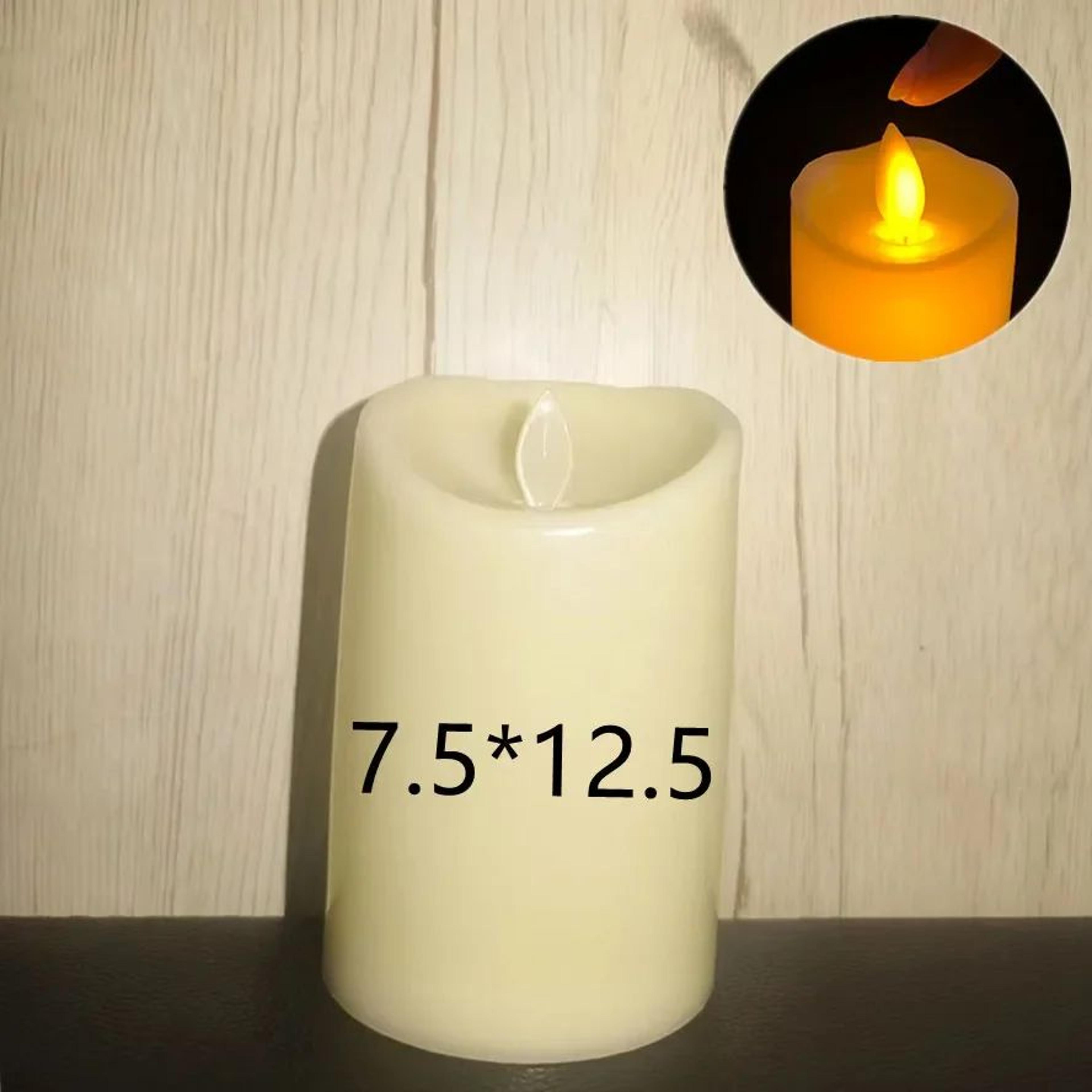 LED Flameless Flickering Candles With 3D Flame For Home Decor 10