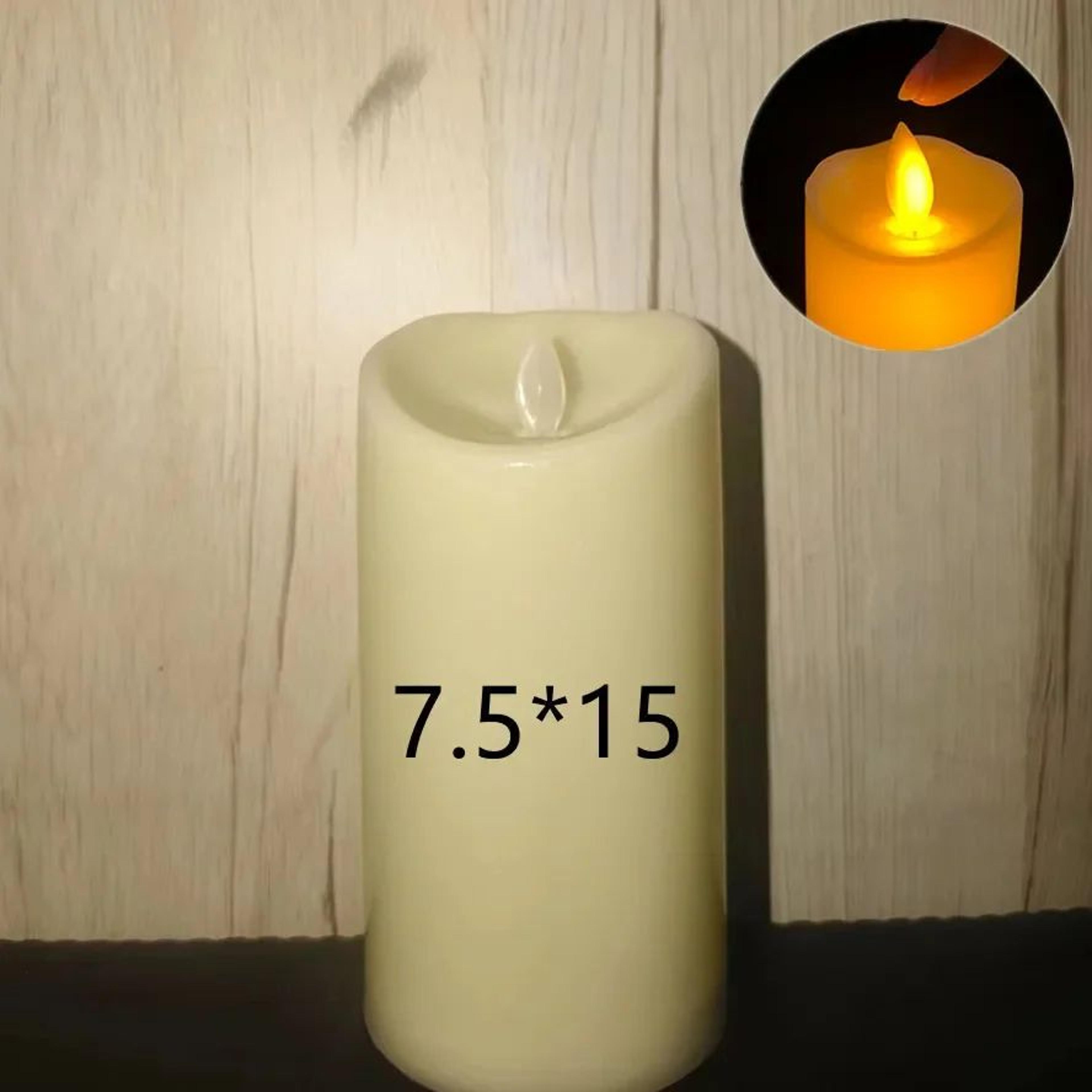 LED Flameless Flickering Candles With 3D Flame For Home Decor 11