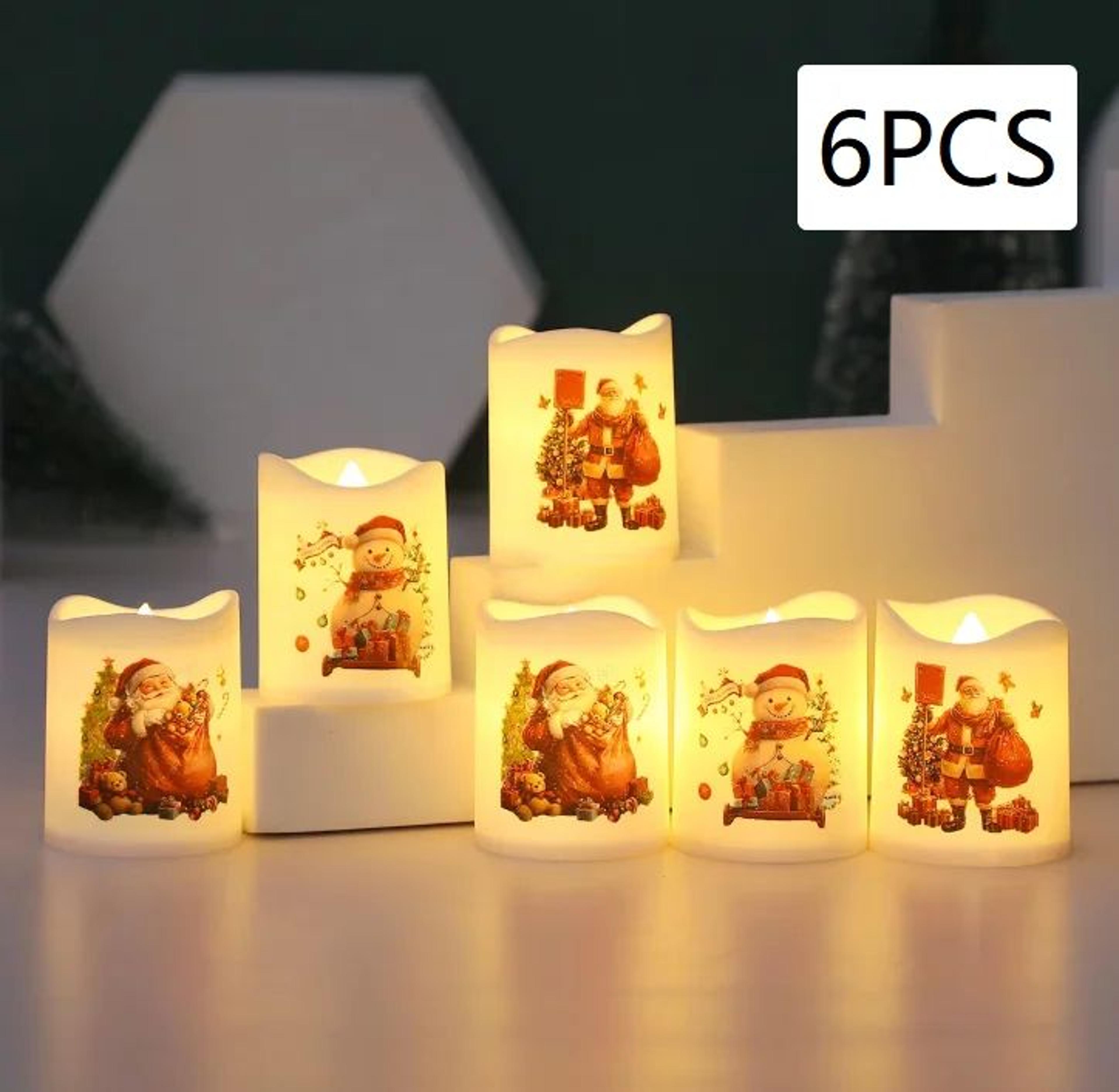 Flickering LED Ivory Flameless Tealight Candles For Weddings And Home Decor 7