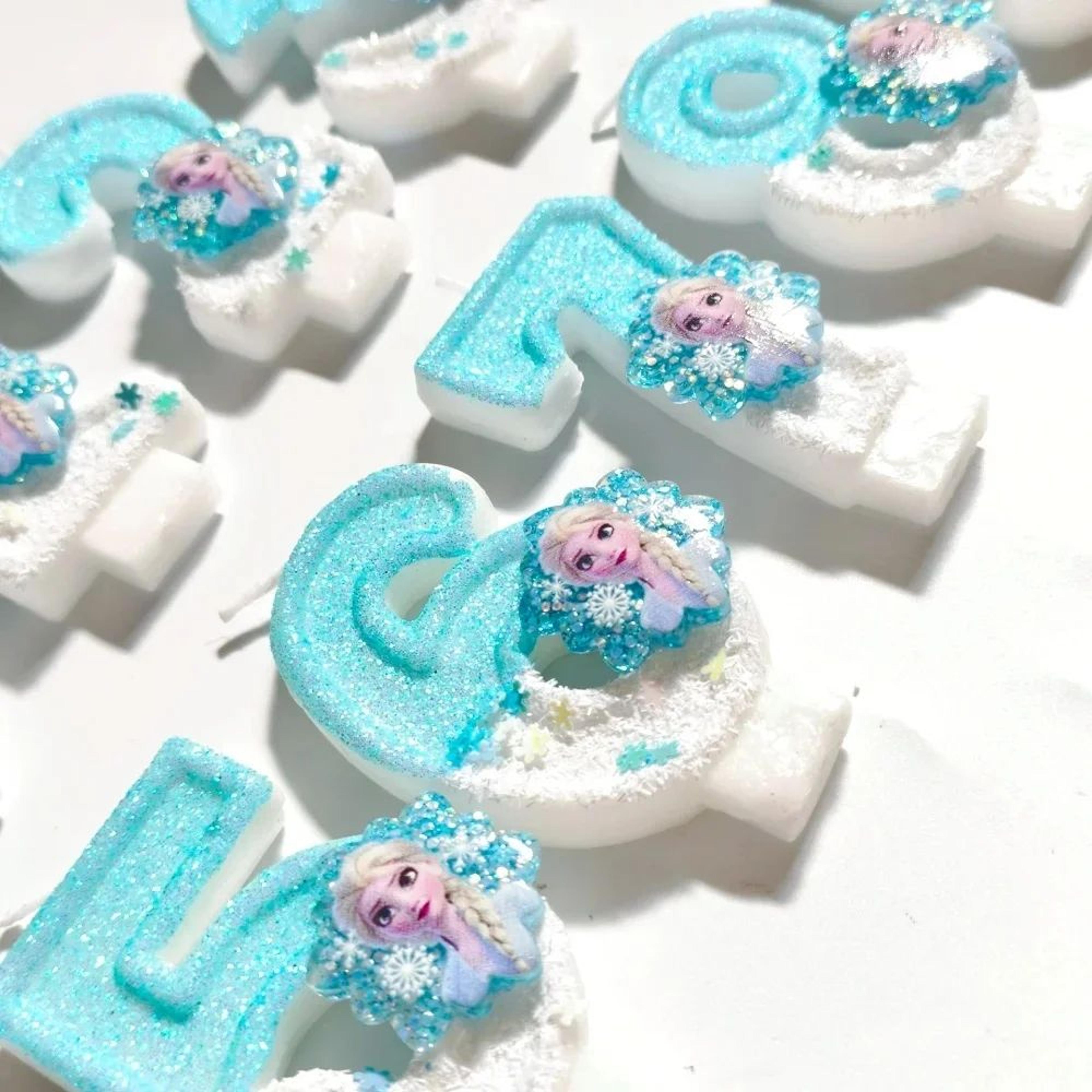 Frozen Cartoon Number Birthday Cake Candle 1