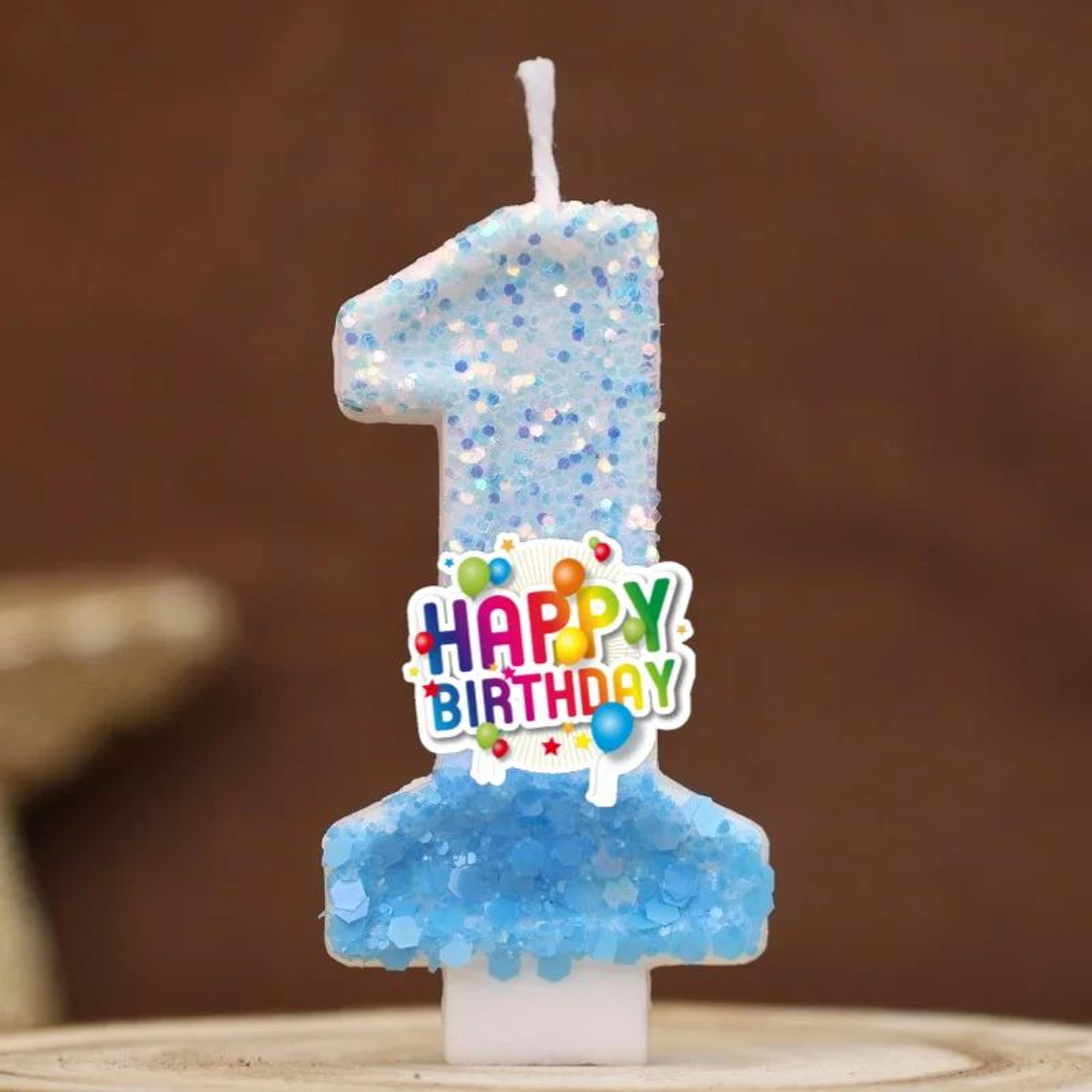 Colorful Number Birthday Cake Candle 0 To 9 Party Topper 2