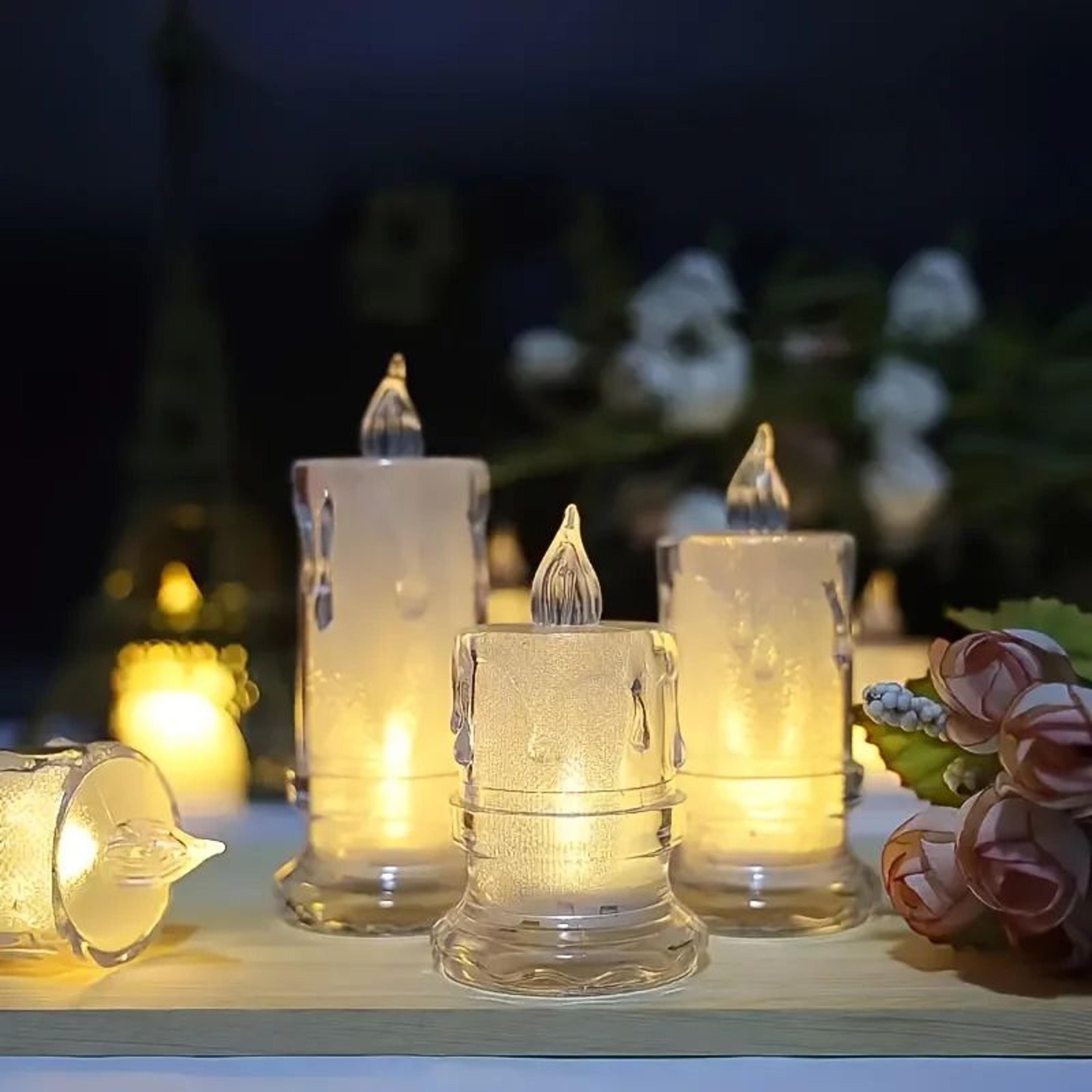 LED Flameless Candles Battery Included Set For Home Decor 1