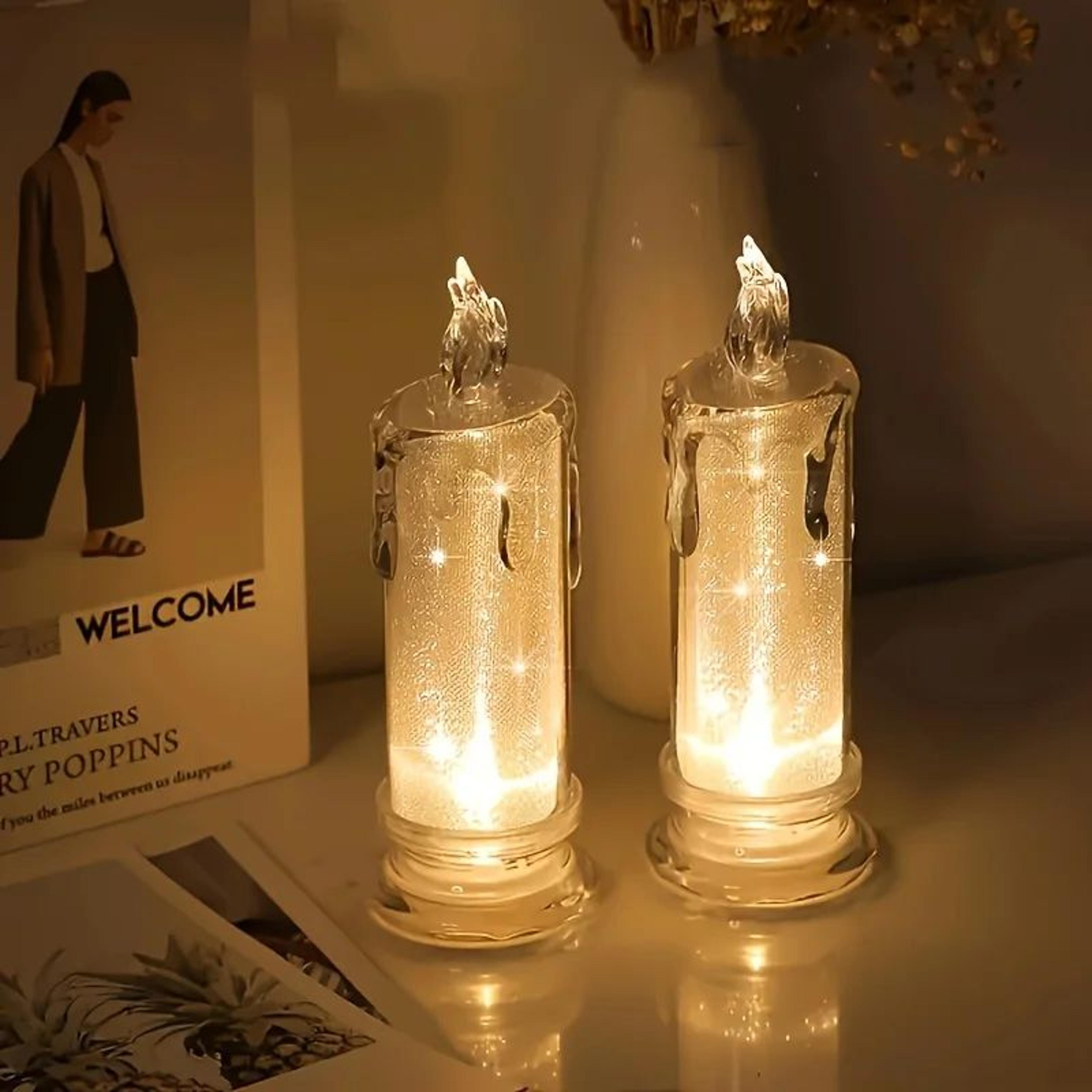 LED Flameless Candles Battery Included Set For Home Decor 2