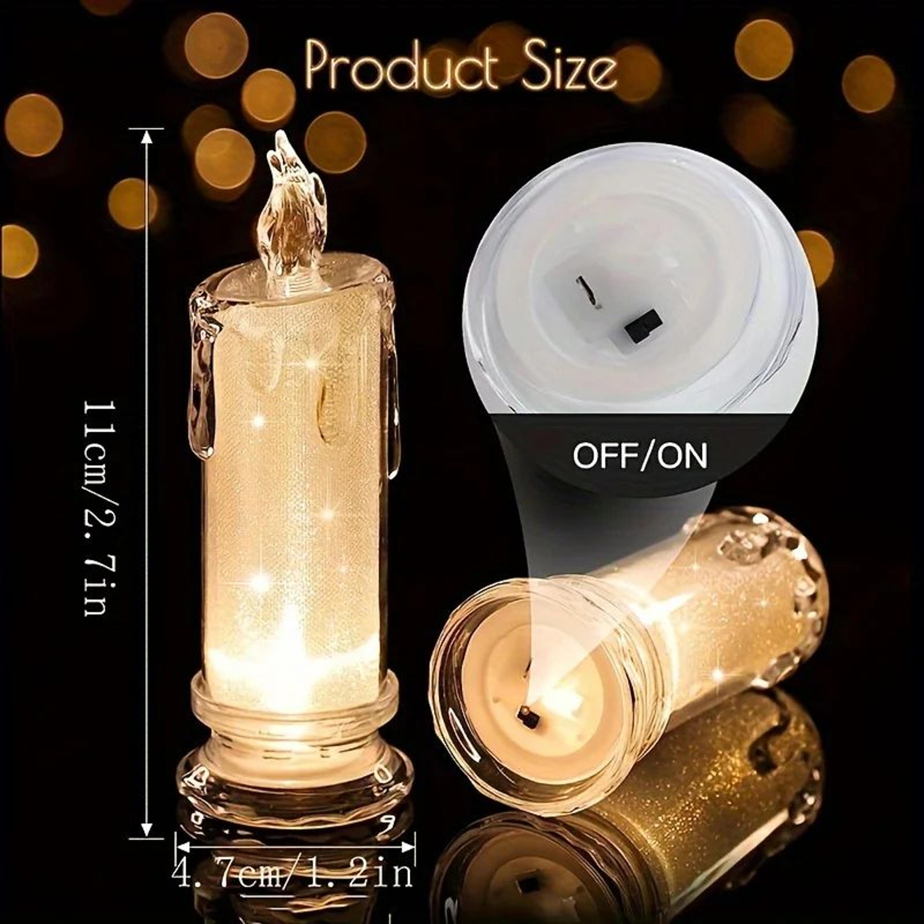 LED Flameless Candles Battery Included Set For Home Decor 3