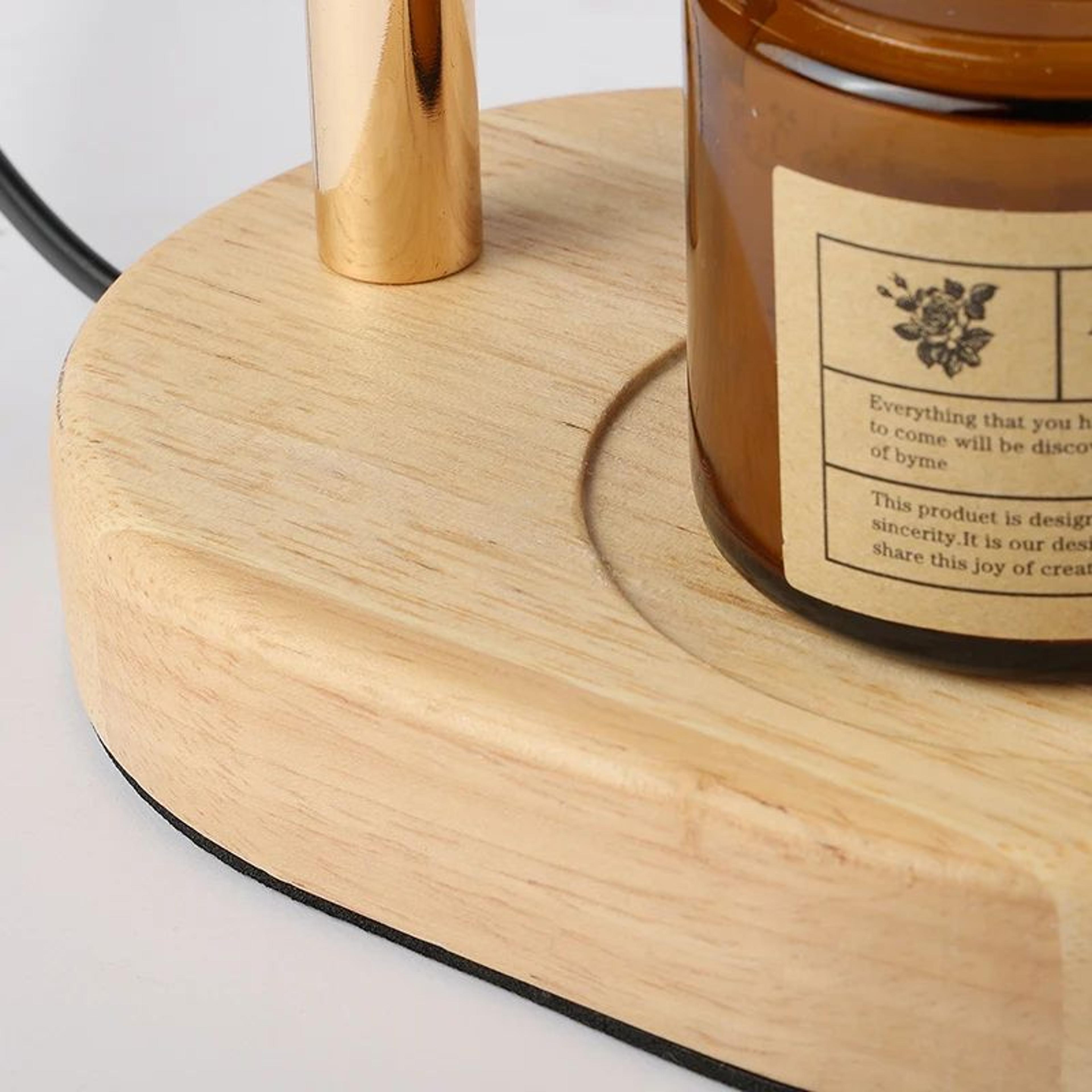 50W Dimmable Candle Warmer Lamp With Timer And Adjustable Height 3