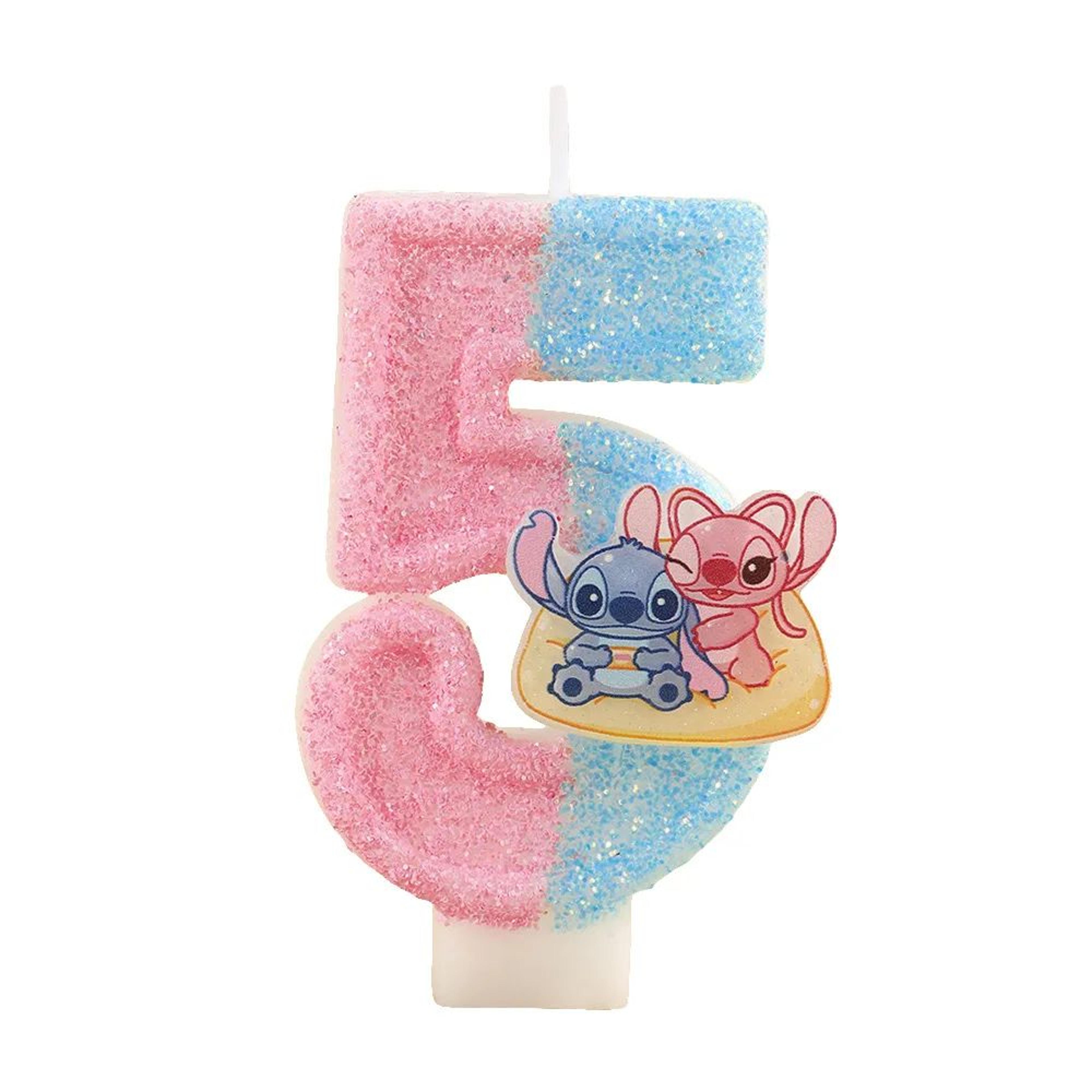 Cartoon Stitch Number Birthday Candle For Cake Decoration 3