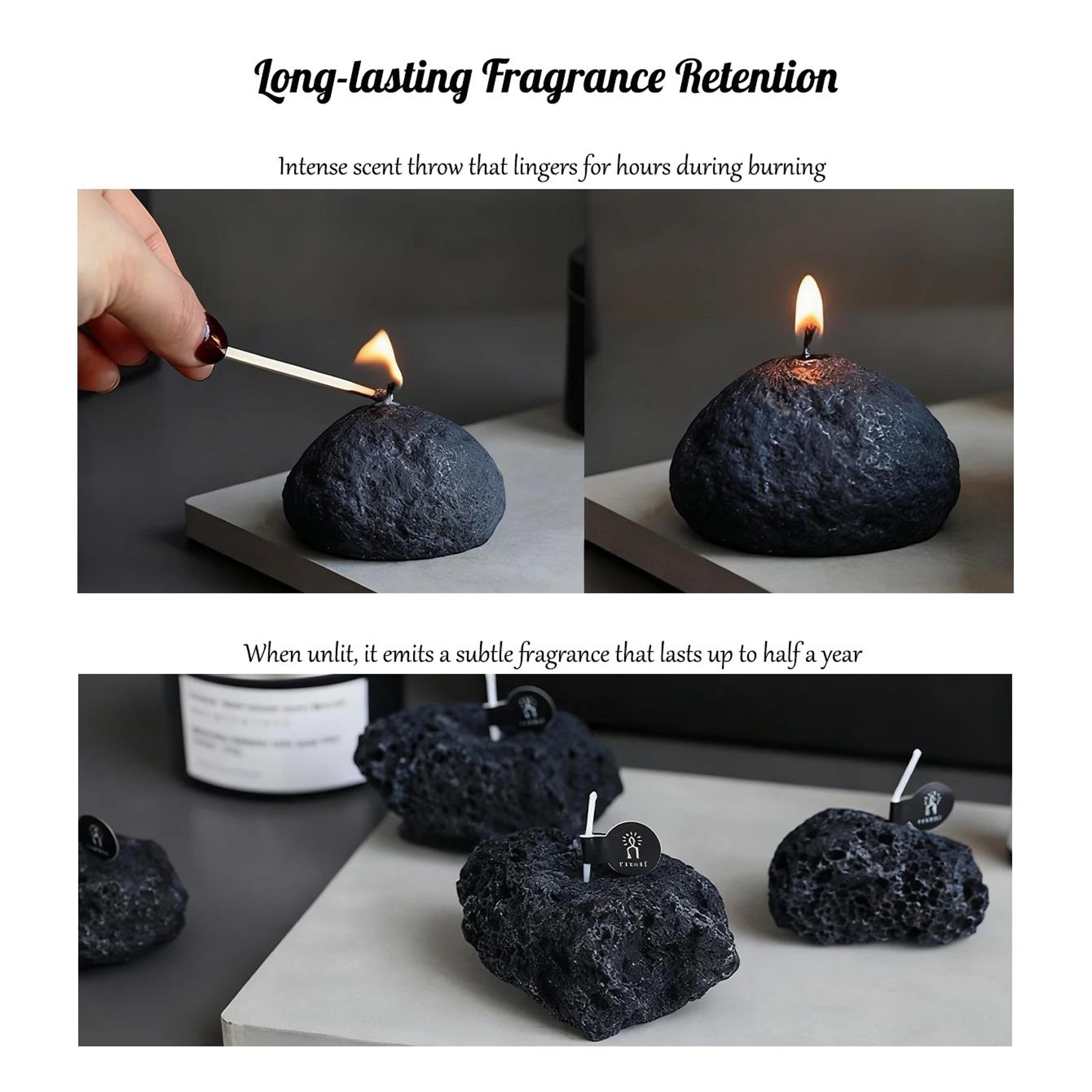 Handmade Meteorite Scented Candle With Oriental Woody Fragrance 3